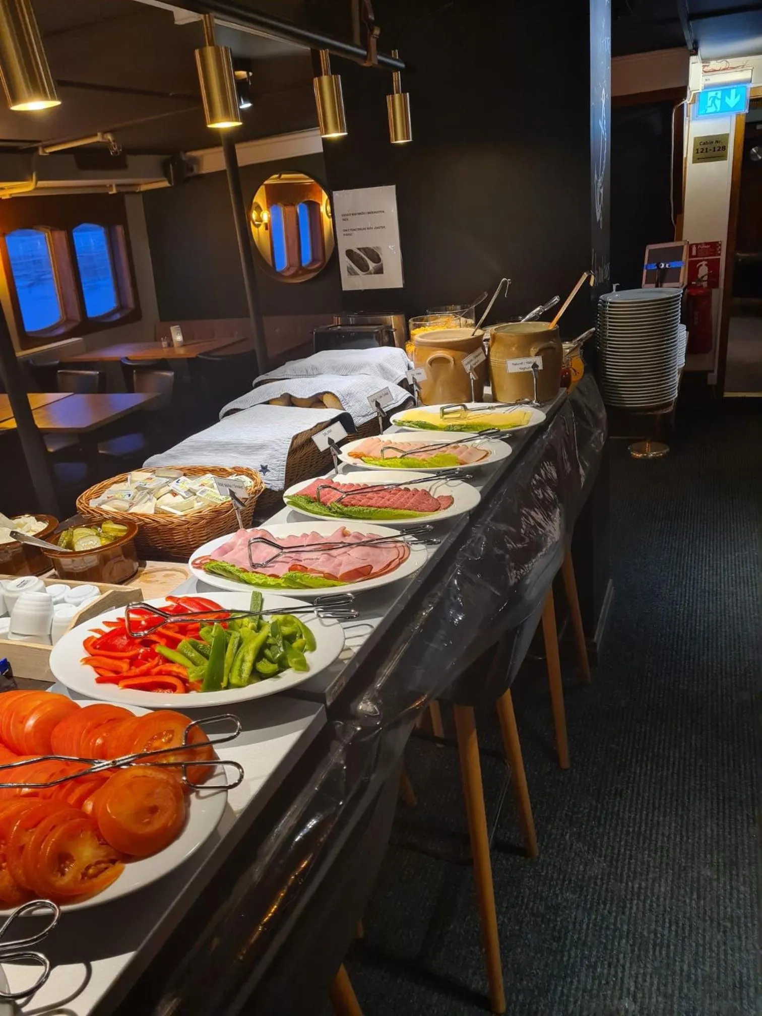 Buffet breakfast in Rygerfjord Hotel & Hostel