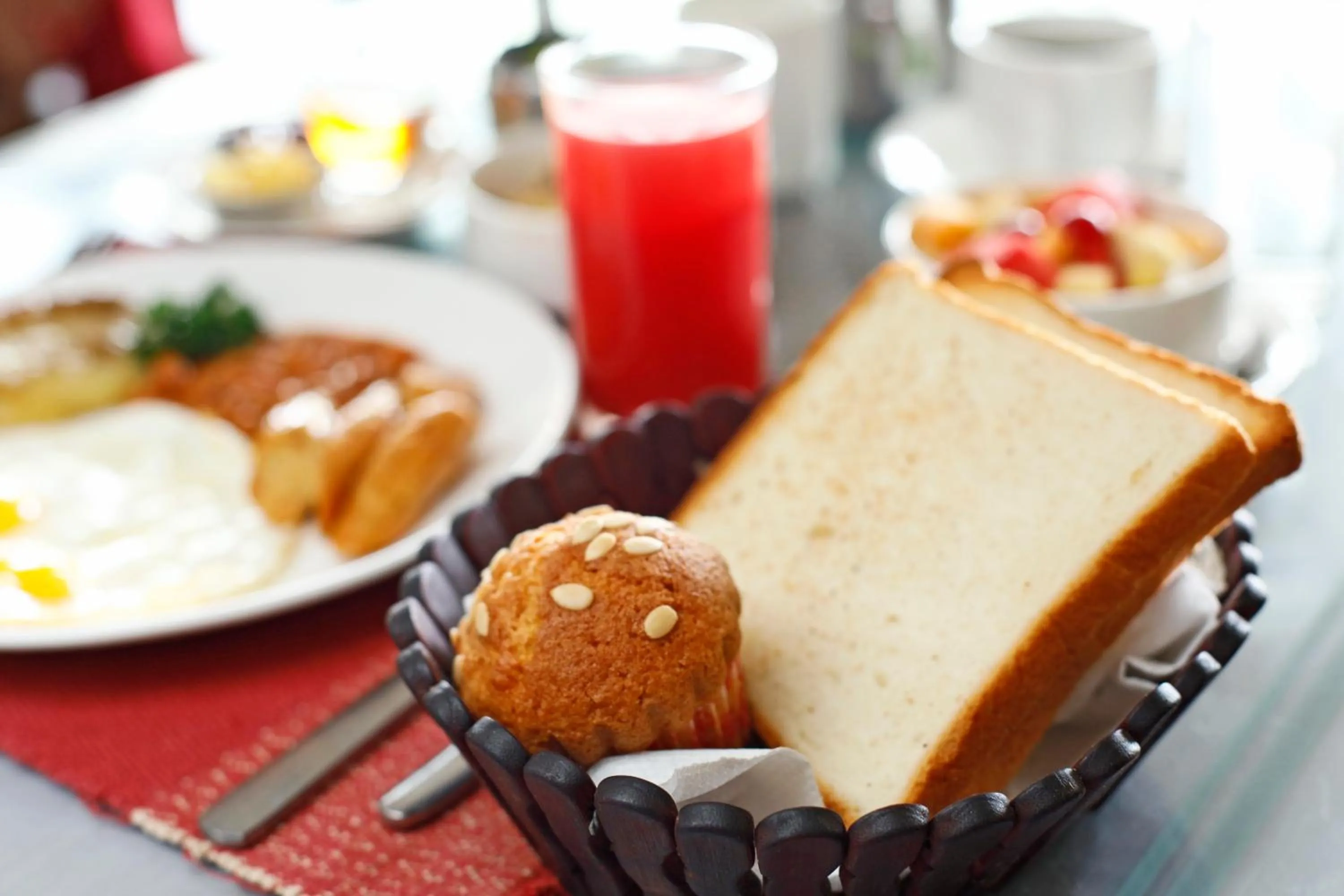 Breakfast in United Business Hotel