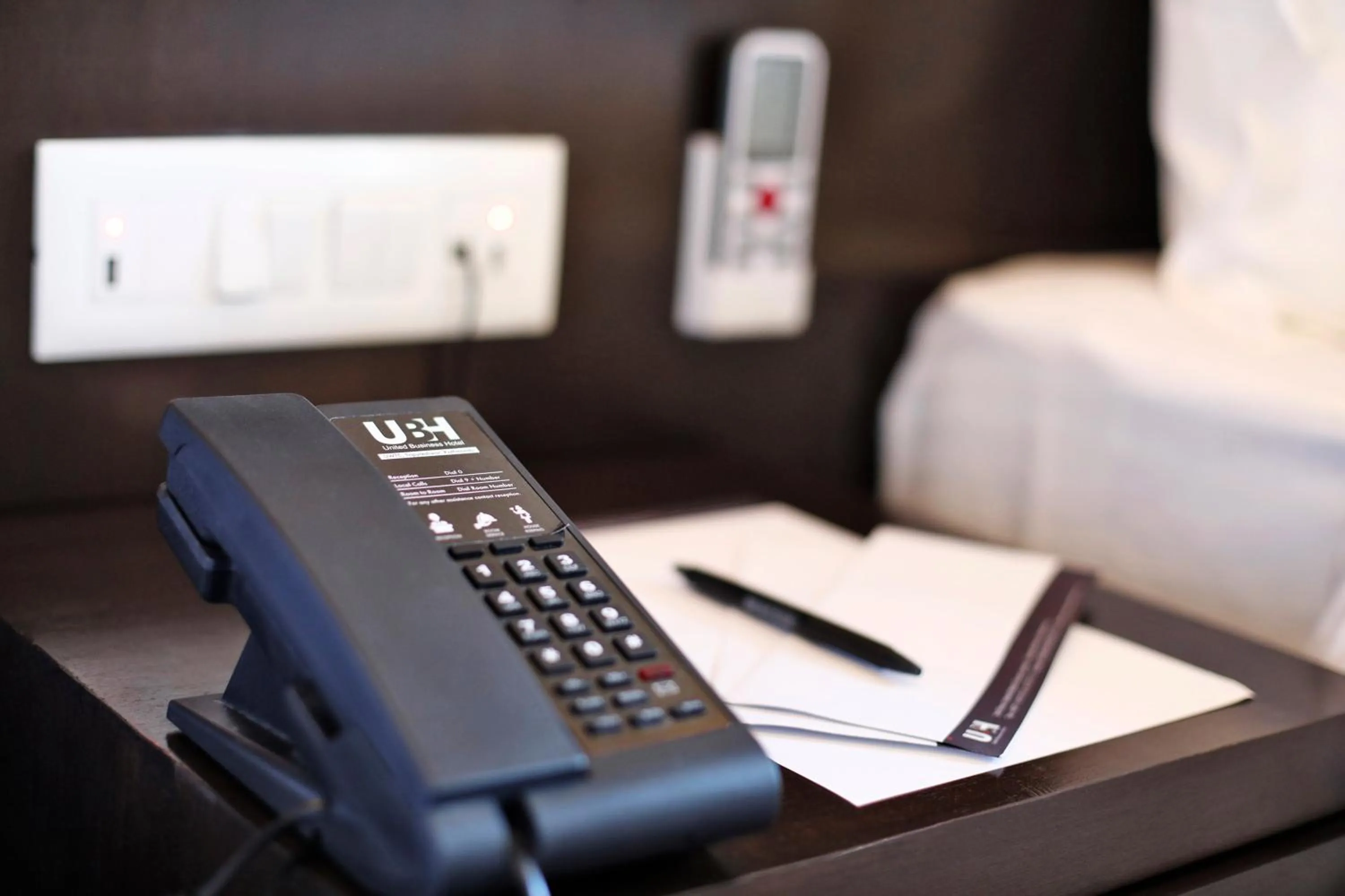 Area and facilities in United Business Hotel