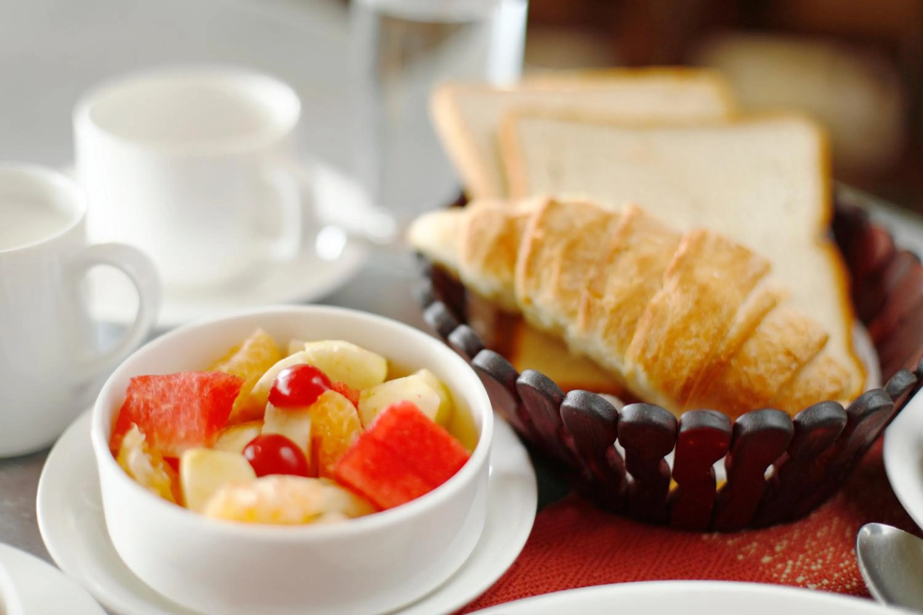 Continental breakfast in United Business Hotel