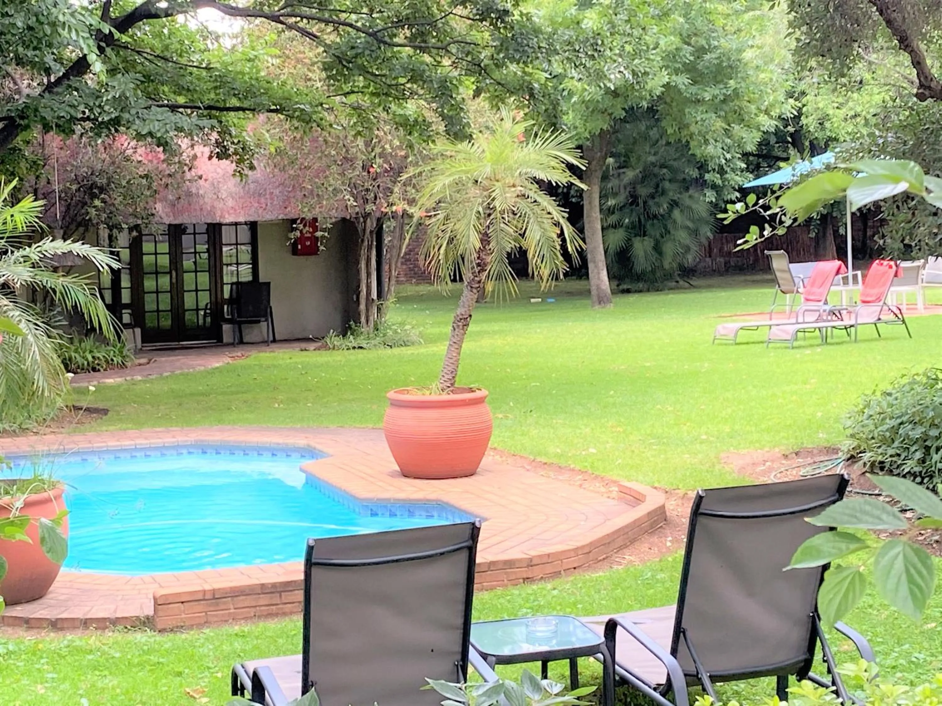 Garden in Safari Club Guest Lodge OR Tambo International Airport