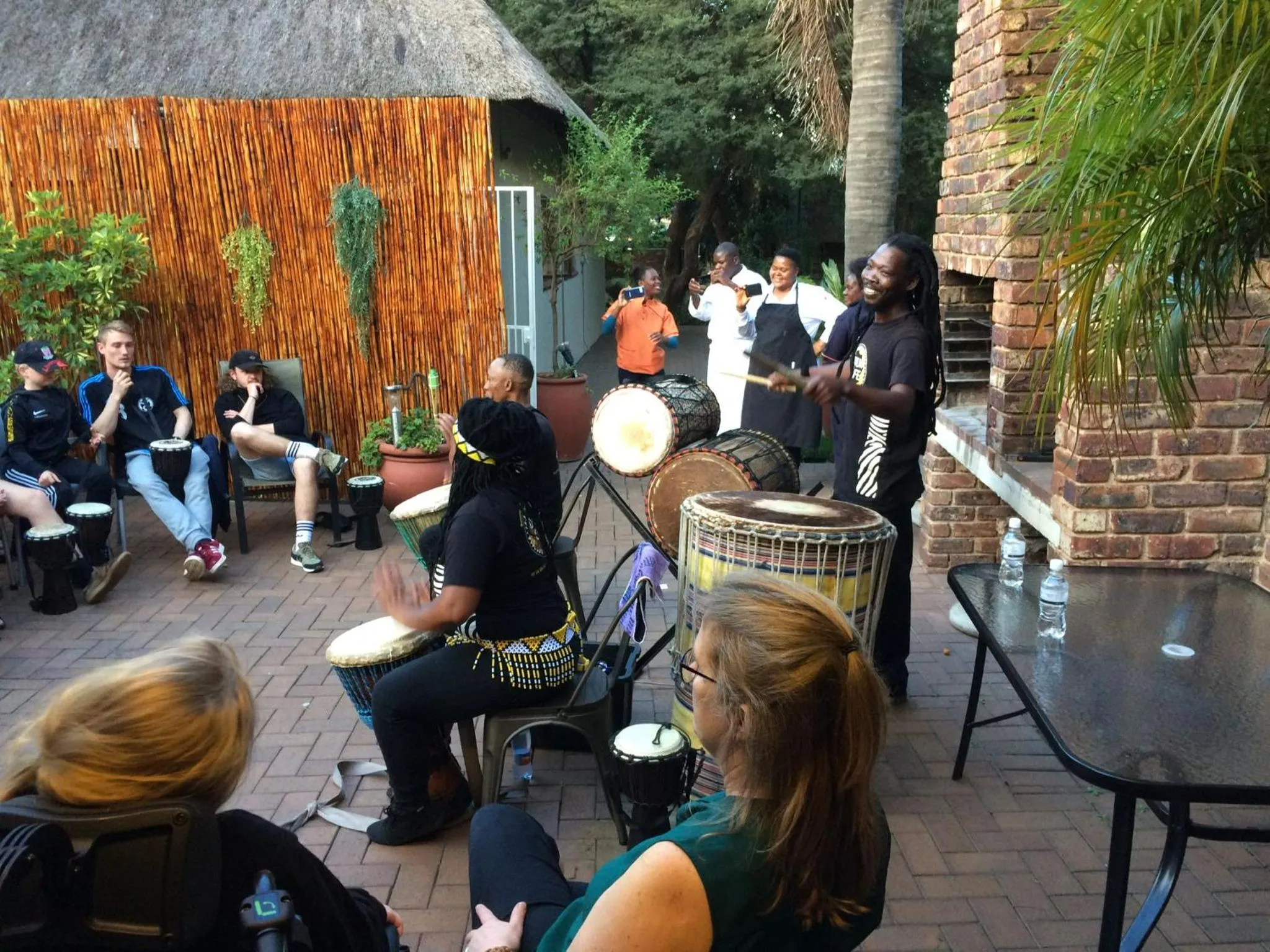 On site in Safari Club Guest Lodge OR Tambo International Airport