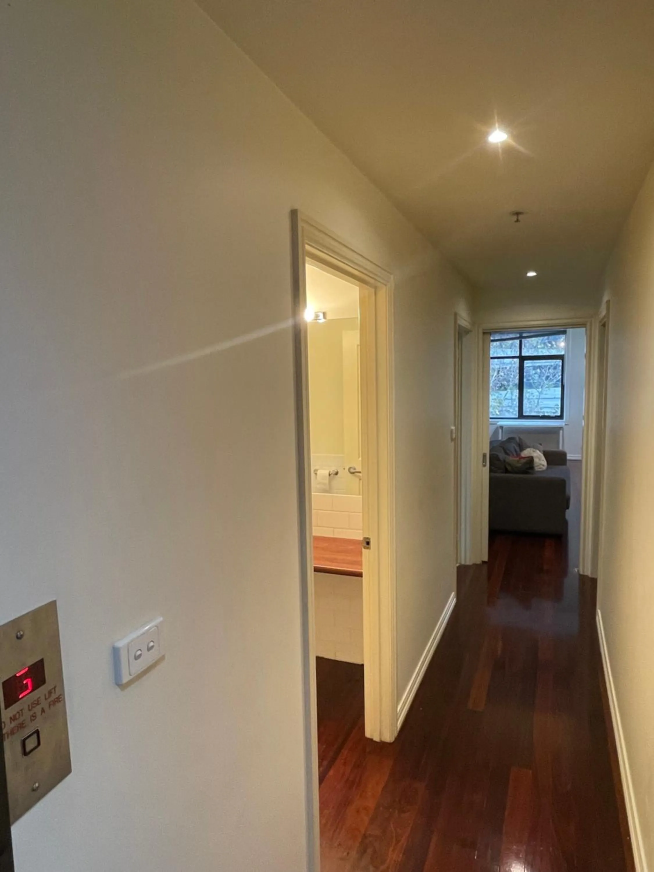 Living room in ReadySet Apartments on King