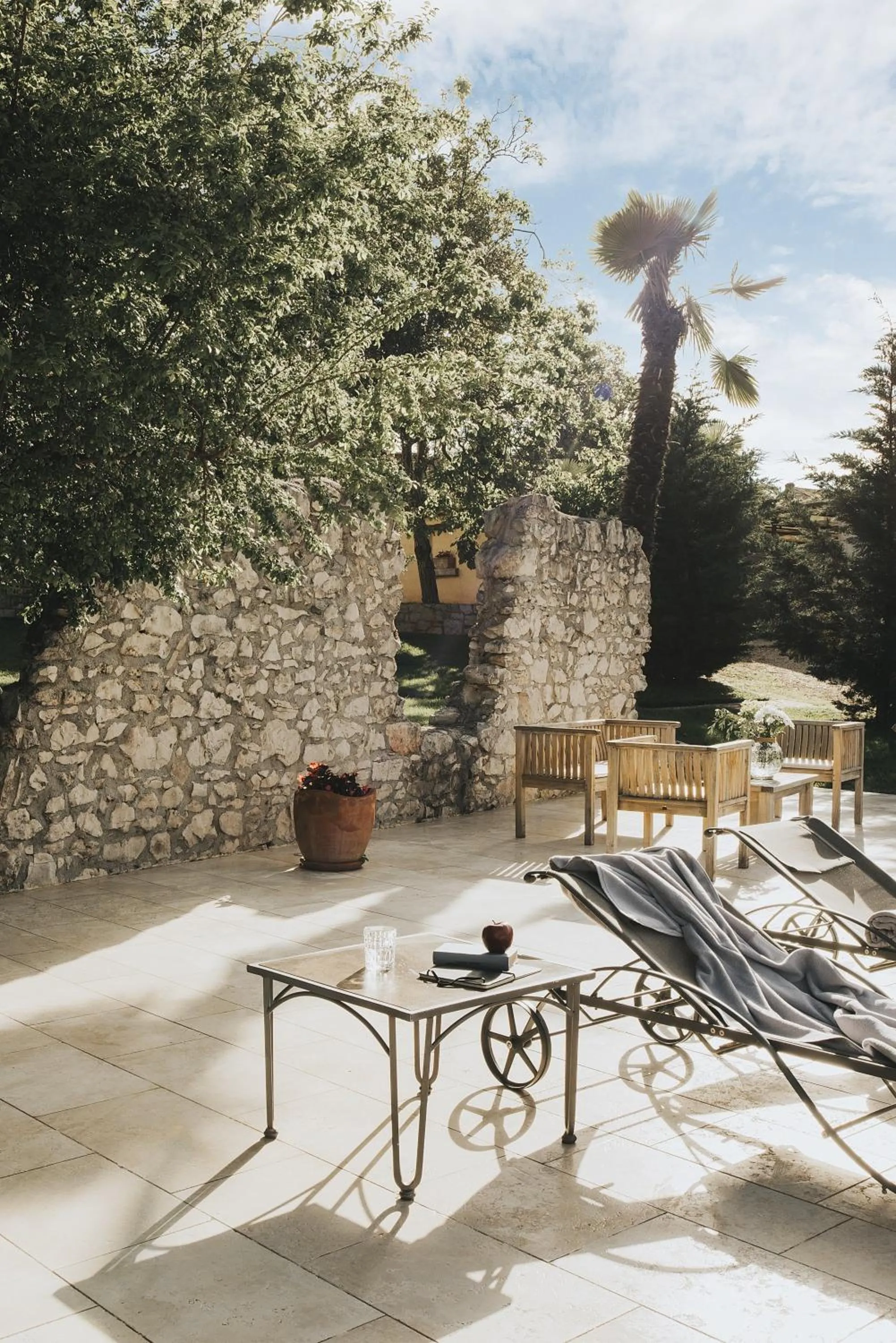 Patio in Boutique Hotel San Rocco