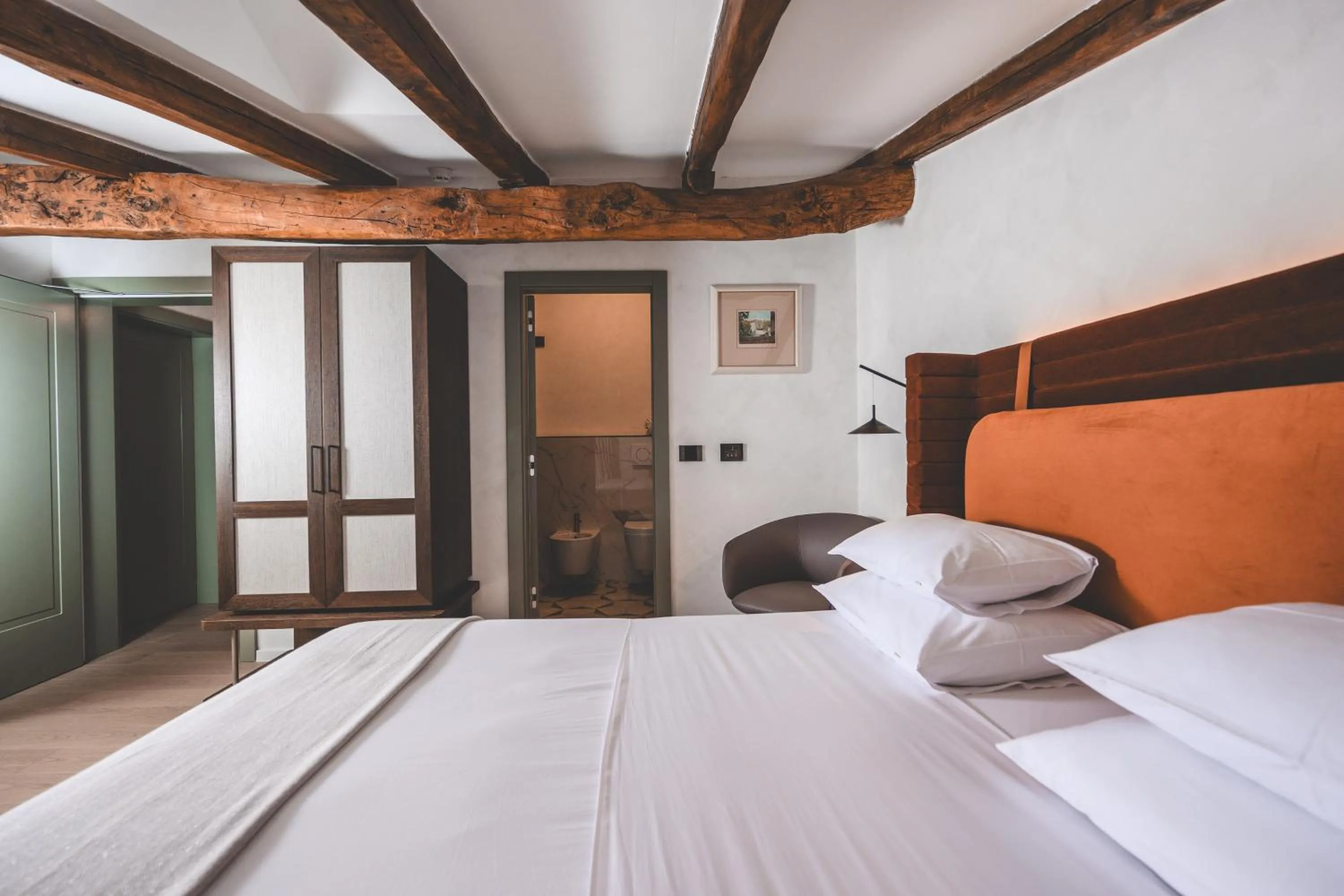 Bed in Boutique Hotel San Rocco