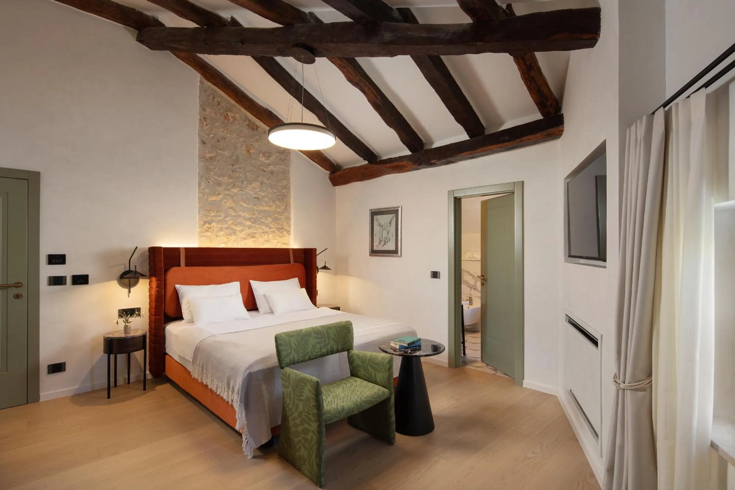 Bed in Boutique Hotel San Rocco