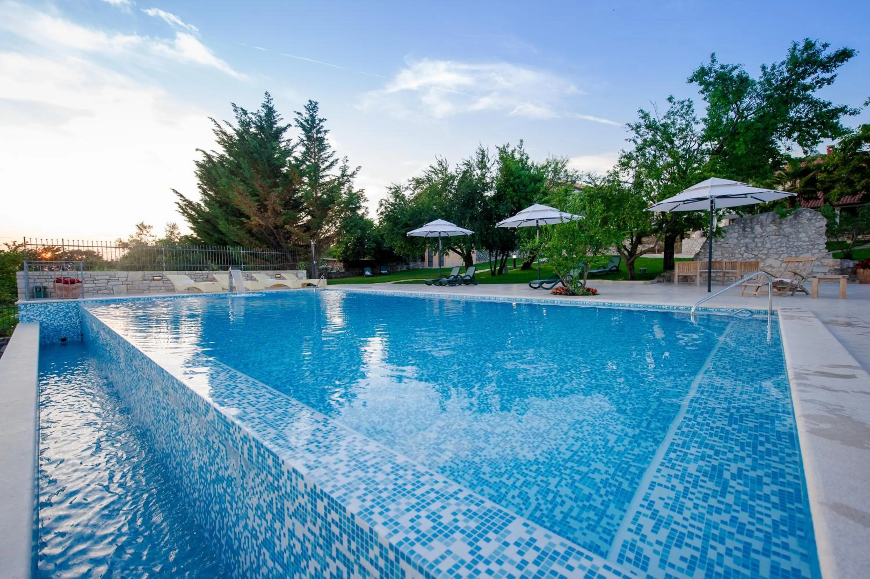 Swimming pool in Boutique Hotel San Rocco