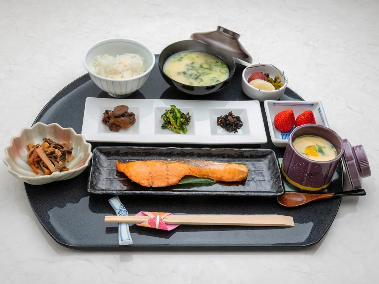 Breakfast in Yunotani Senkei