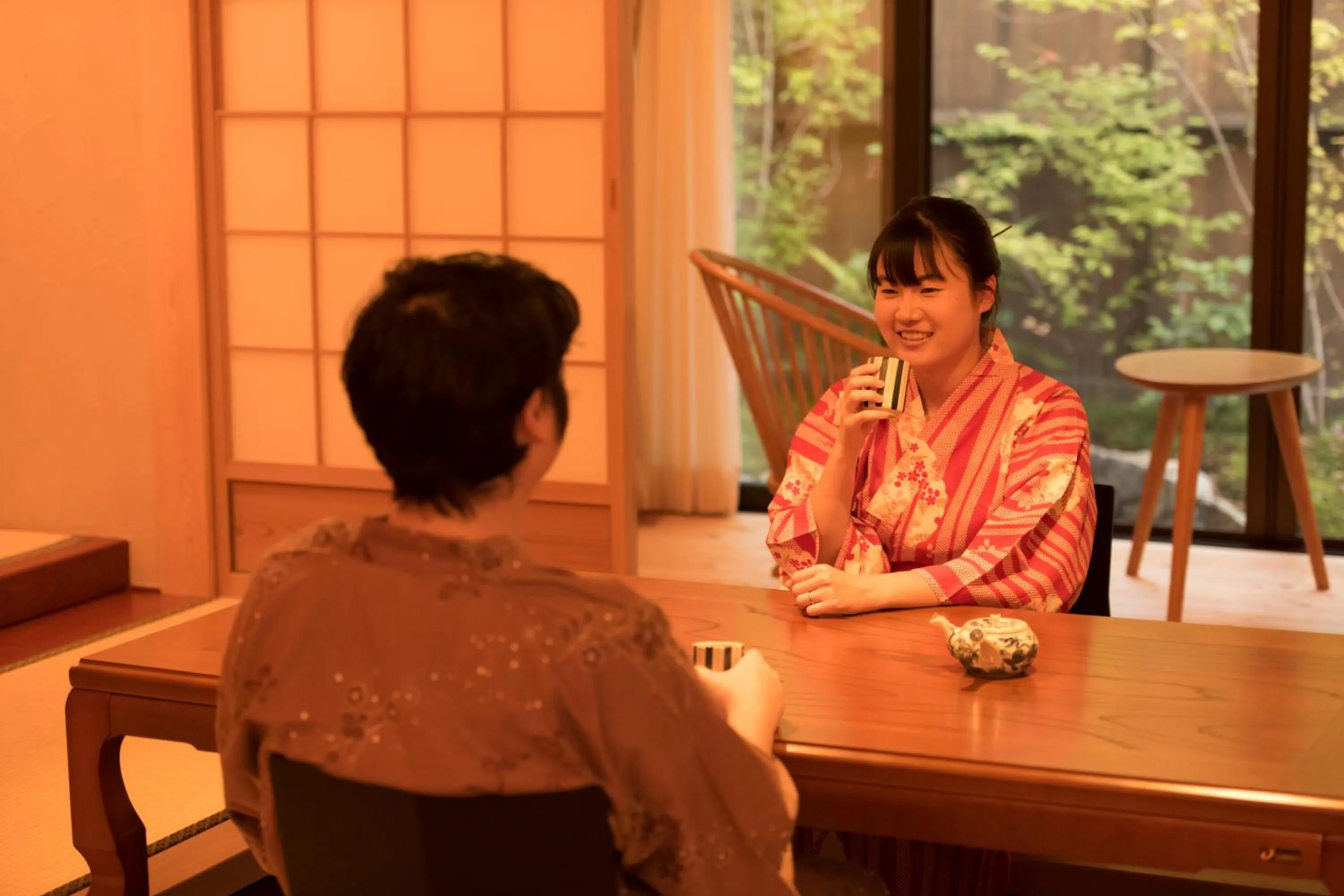 Staff in Yunotani Senkei