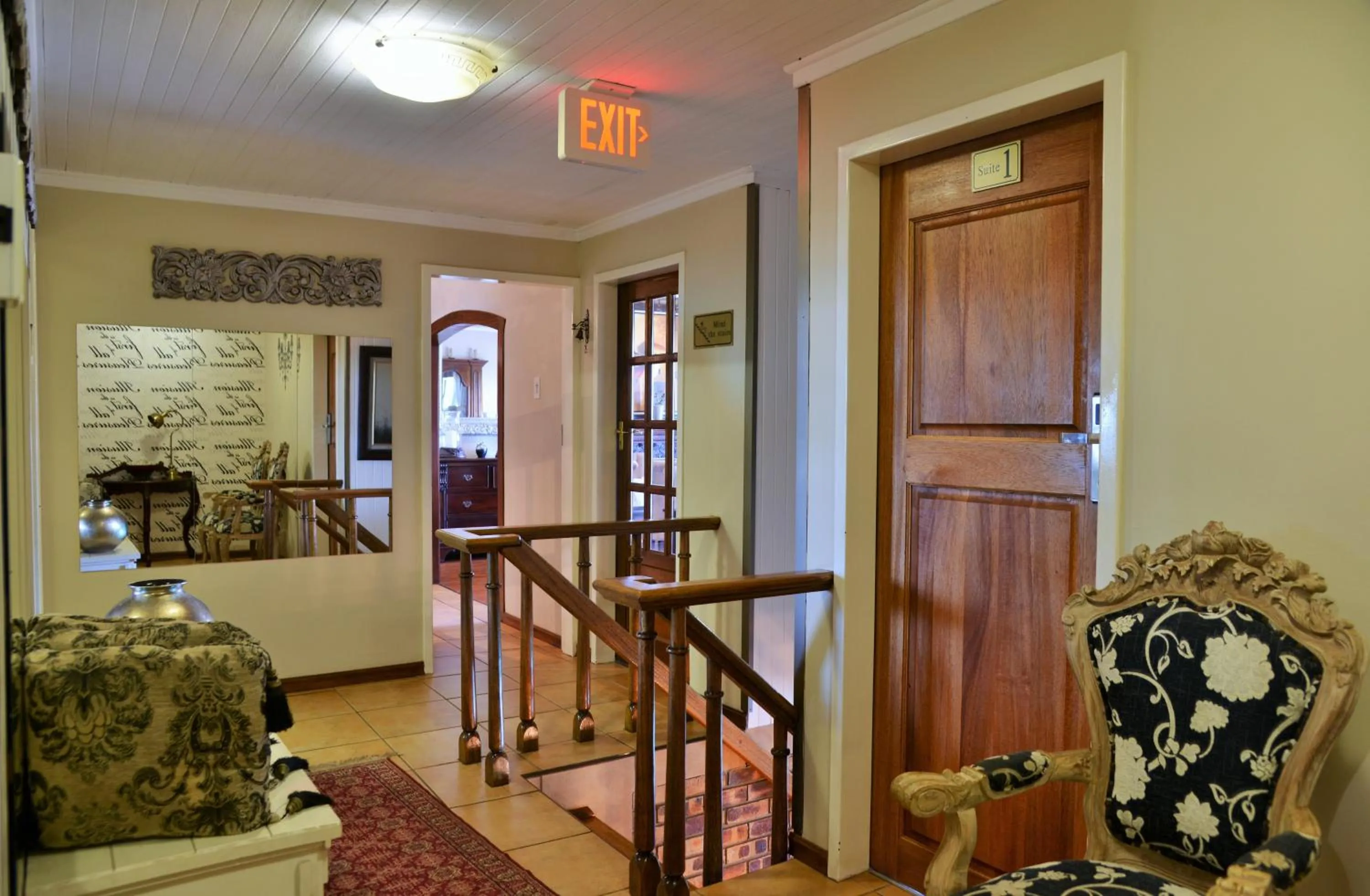 Decorative detail in Stirling Manor Boutique Guest House