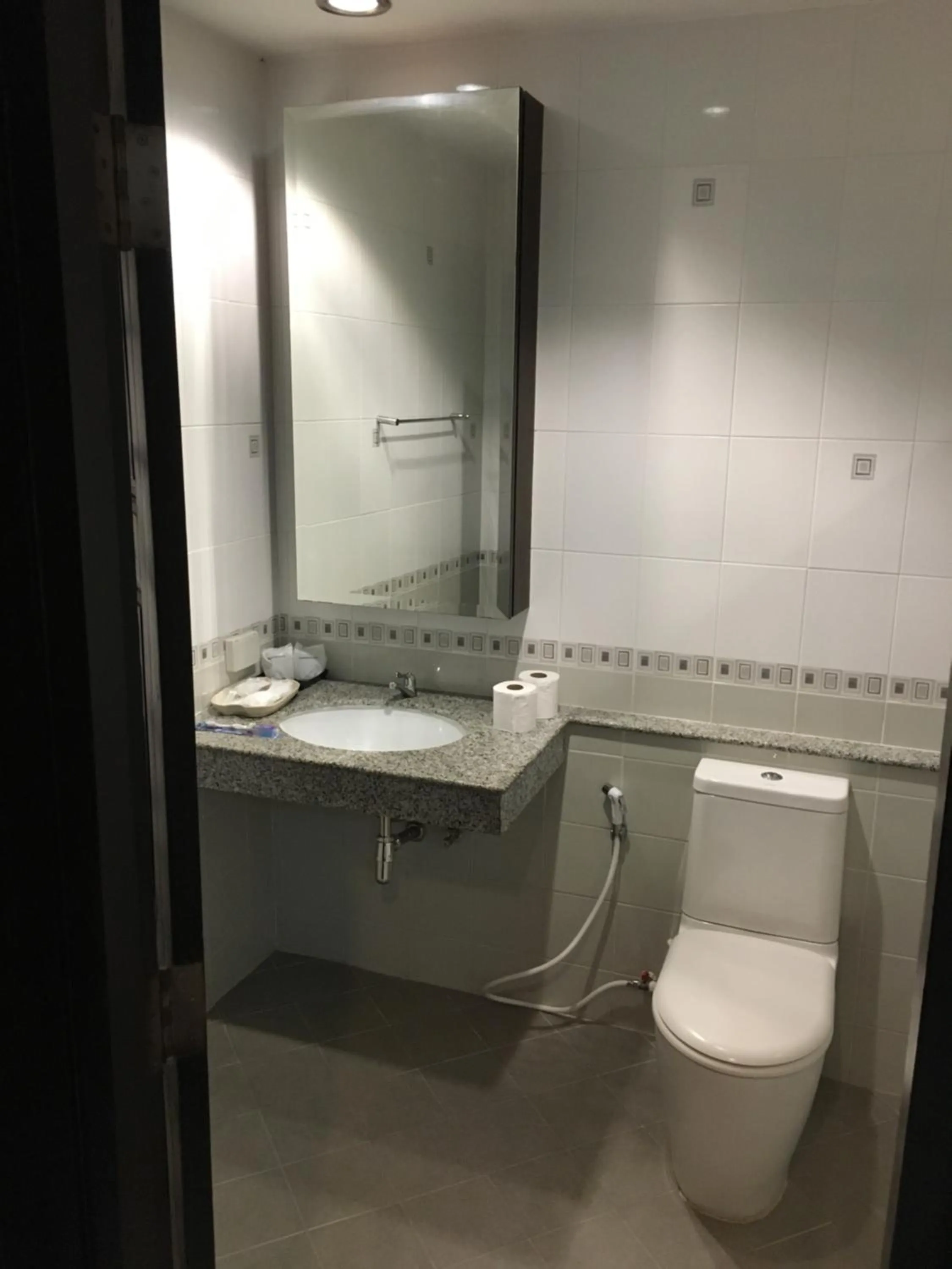 Toilet in ZIP Hotel & Restaurant