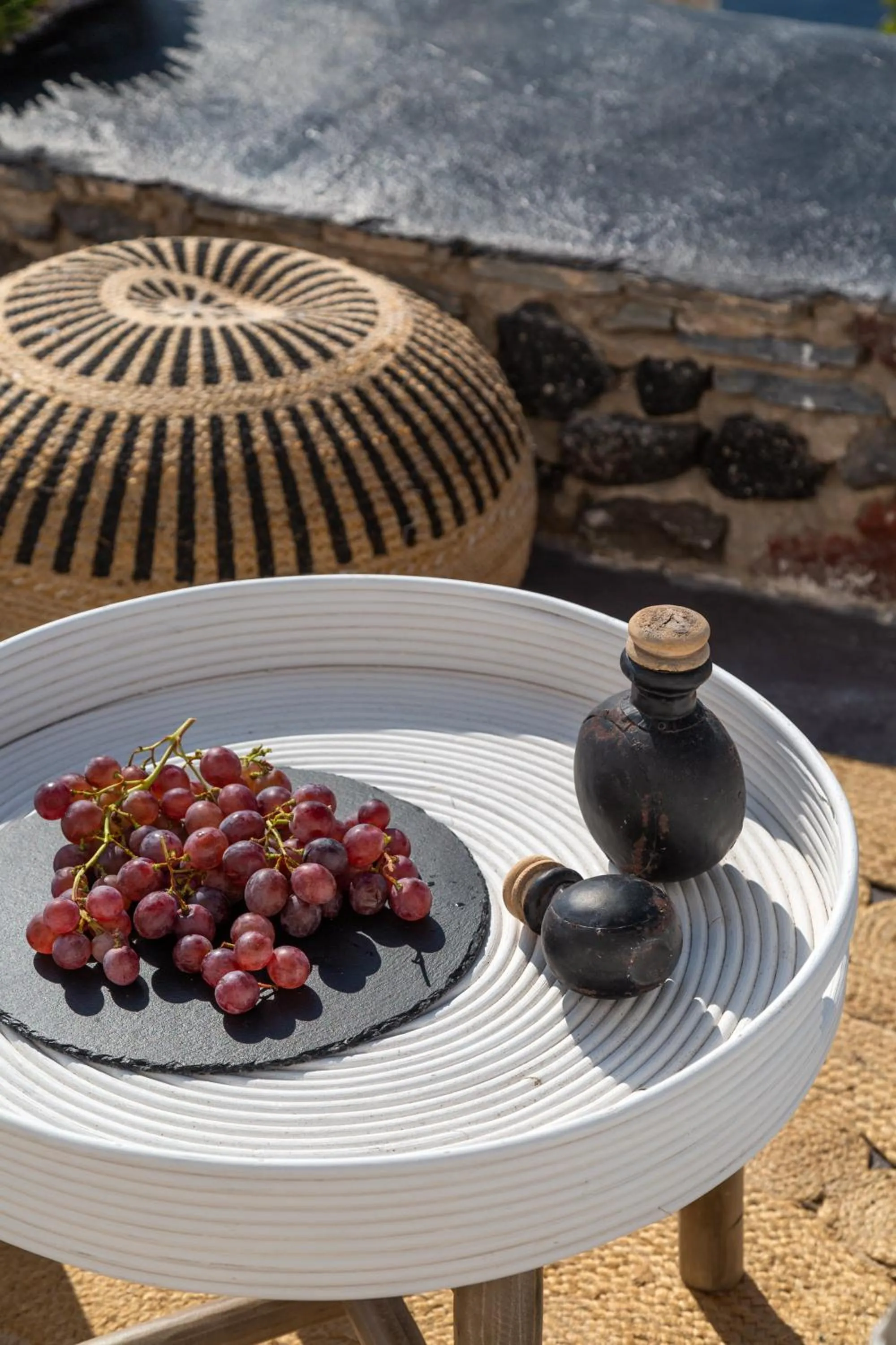 Patio in Nostos Apartments
