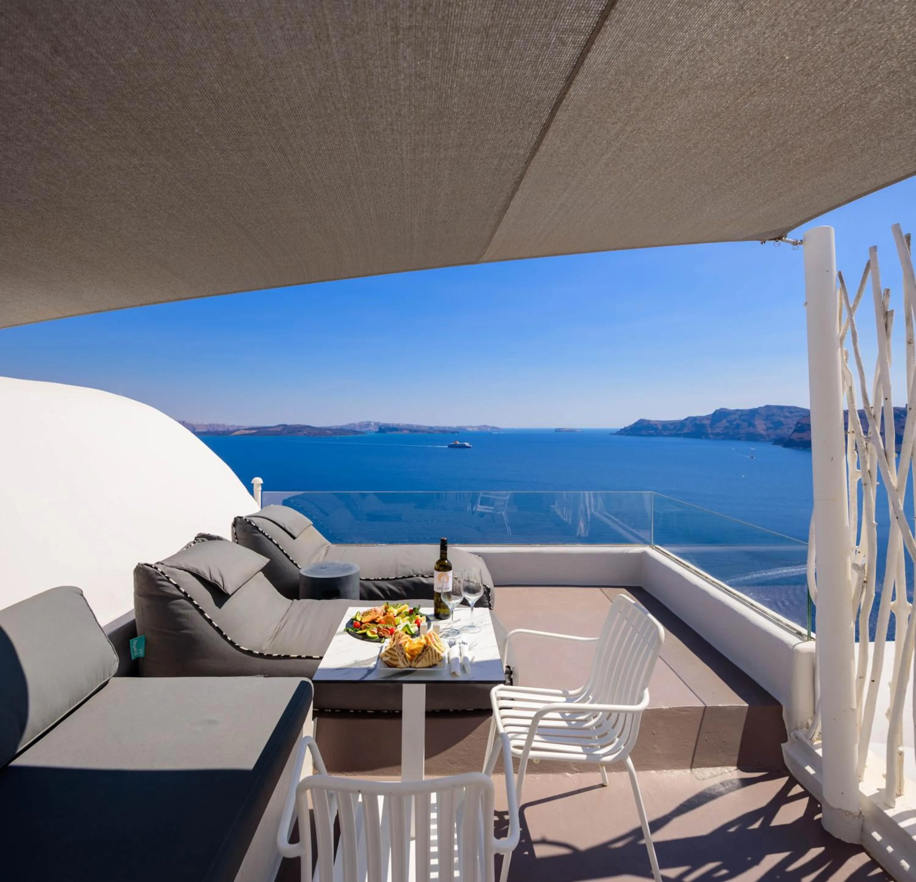 View (from property/room) in Nostos Apartments