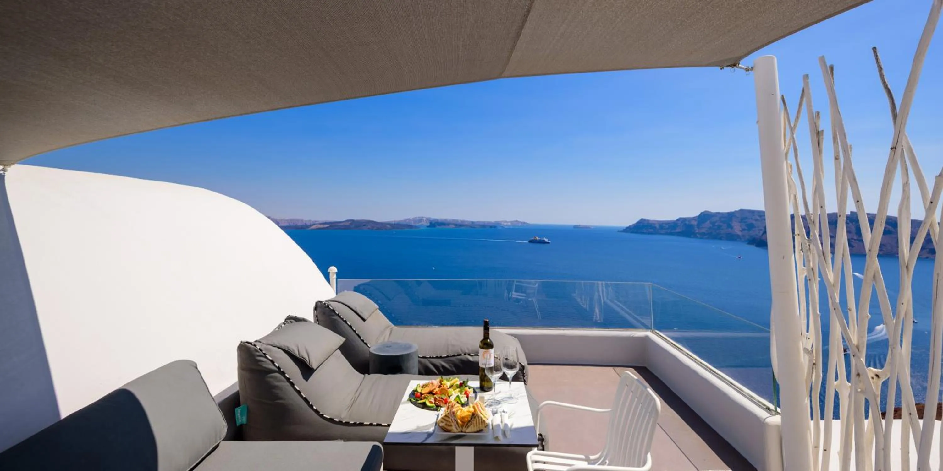 View (from property/room) in Nostos Apartments