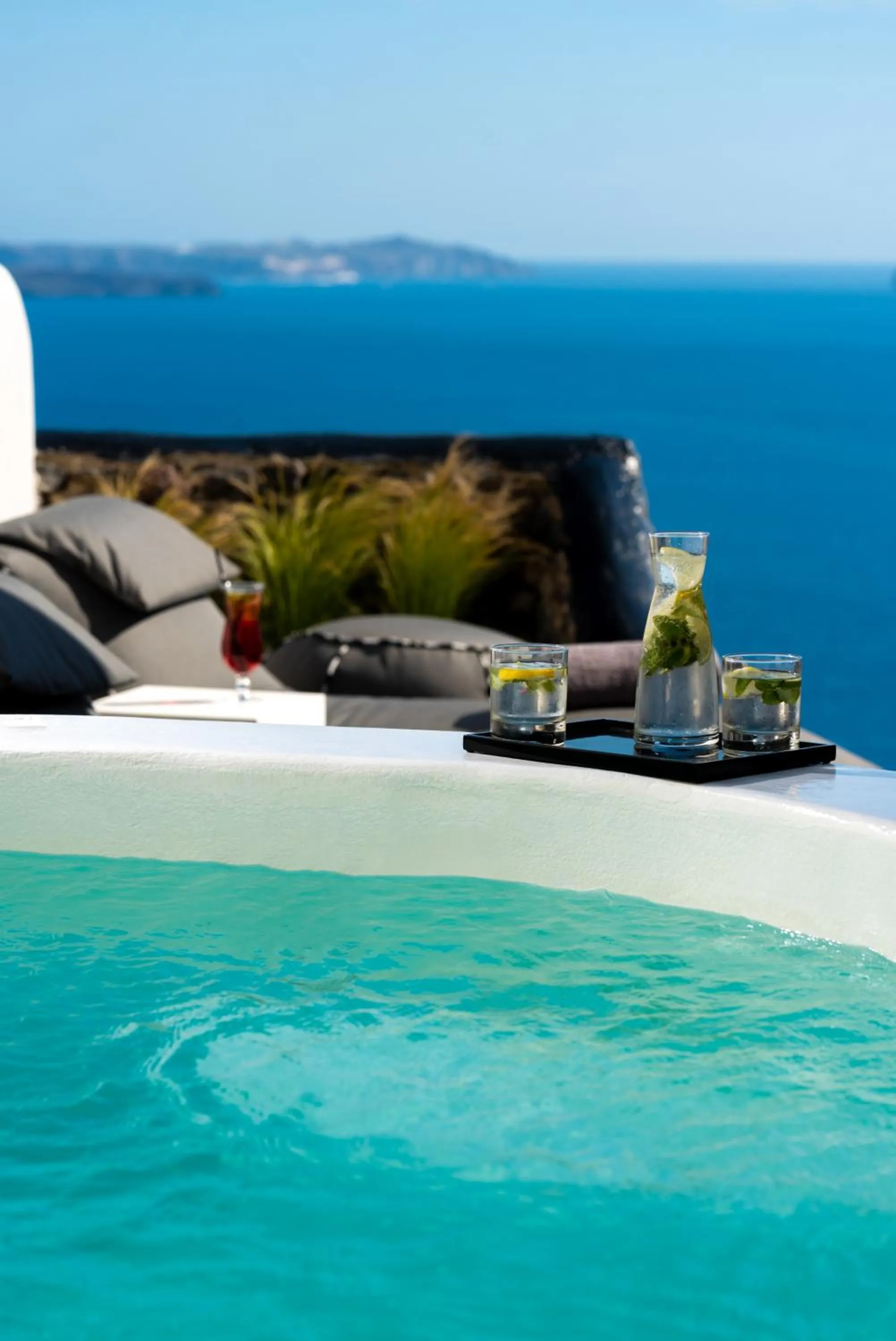 Patio in Nostos Apartments