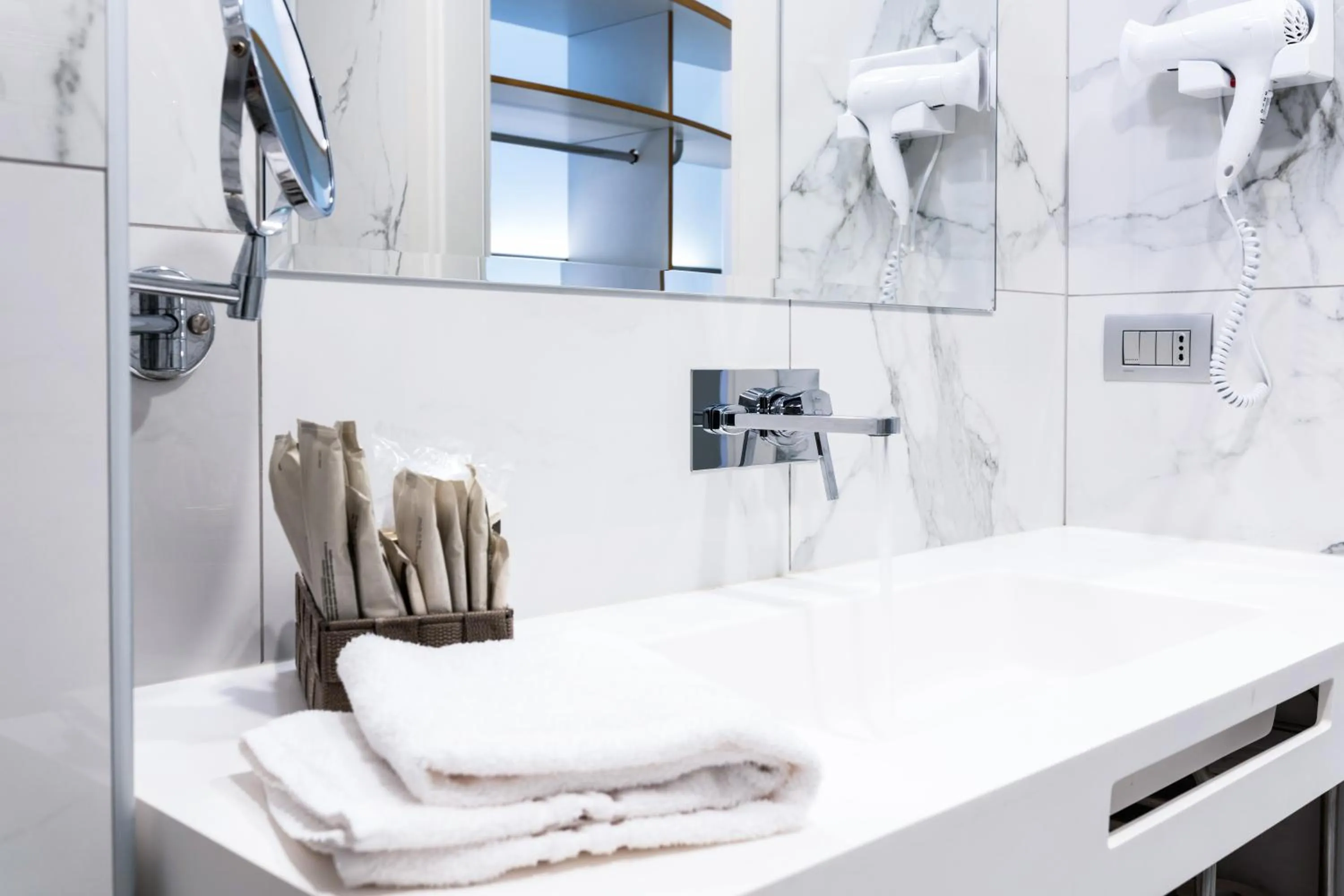 Bathroom in Hotel Milano Castello