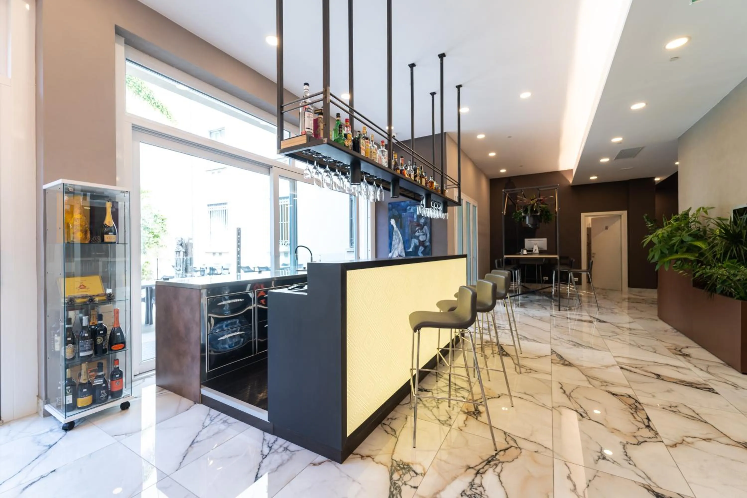 Lounge or bar in Hotel Milano Castello