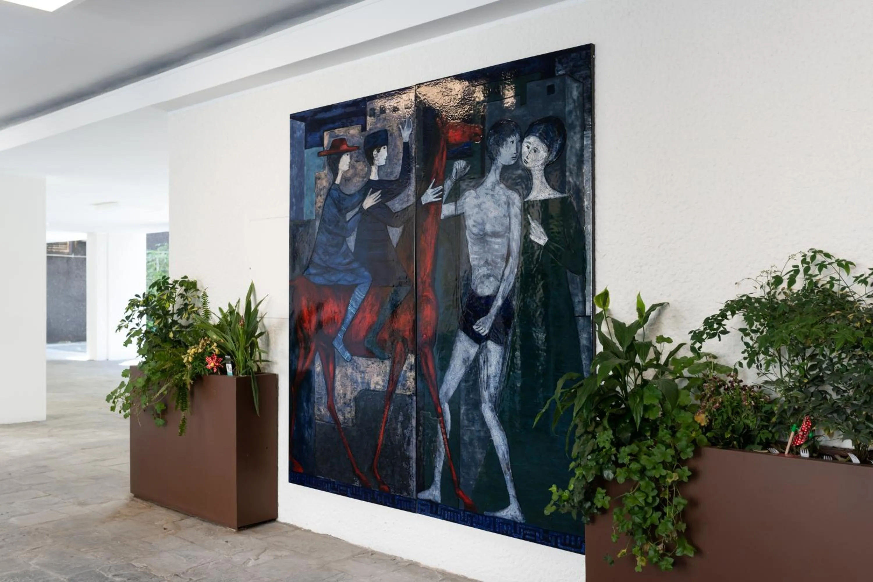 Decorative detail in Hotel Milano Castello