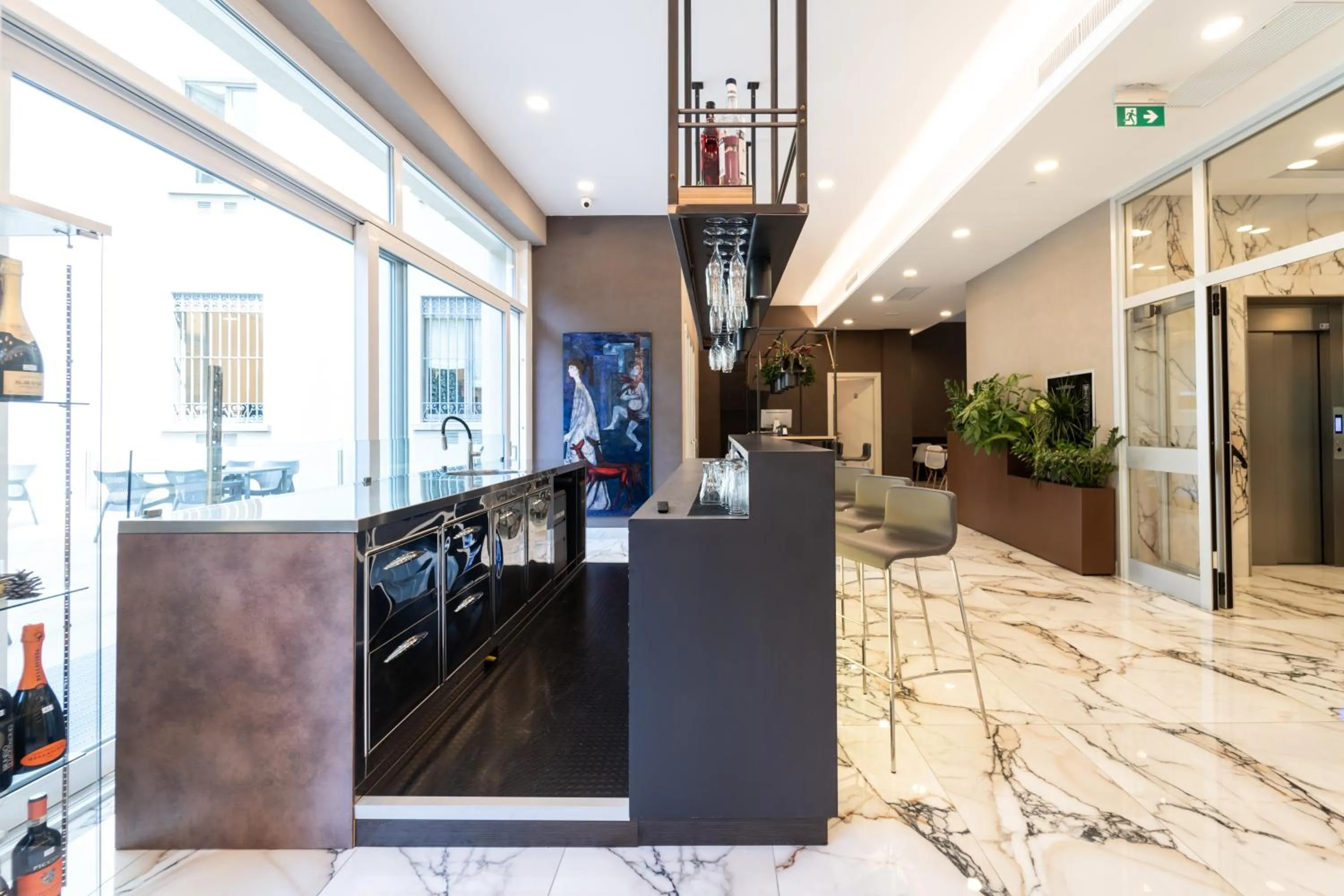 Lounge or bar in Hotel Milano Castello