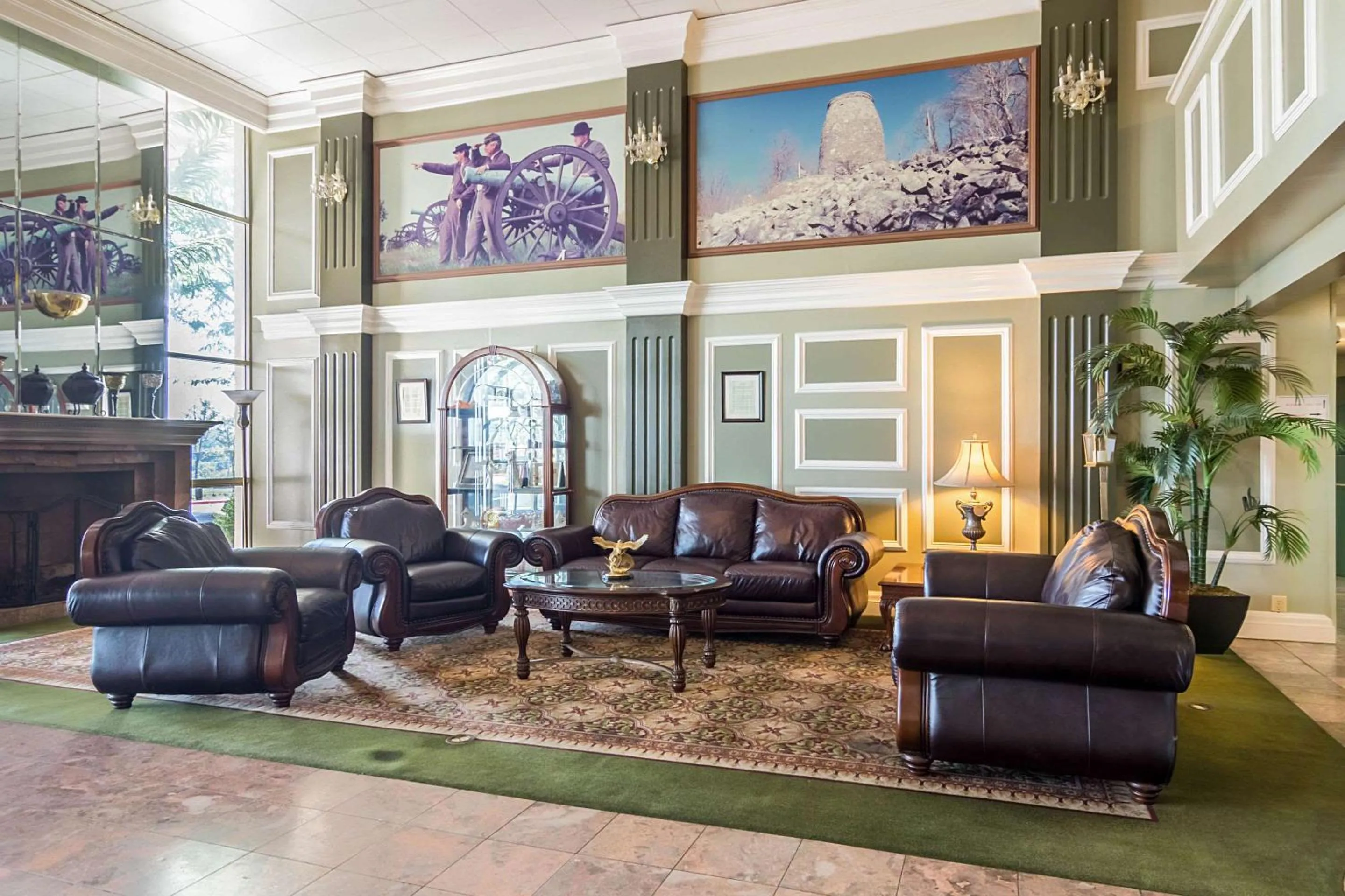 Lobby or reception in Plaza Inn & Suites