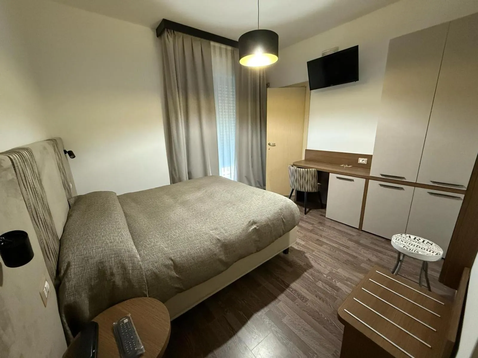 Bed in Hotel Miramare