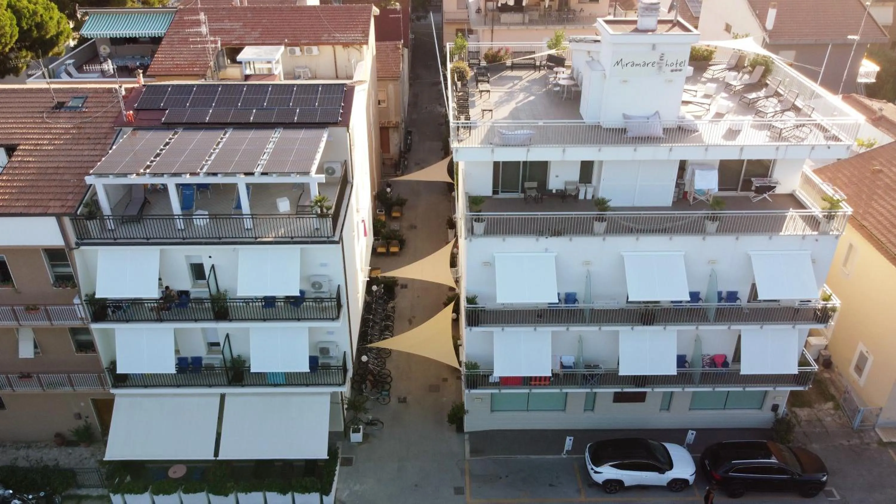 Property building in Hotel Miramare