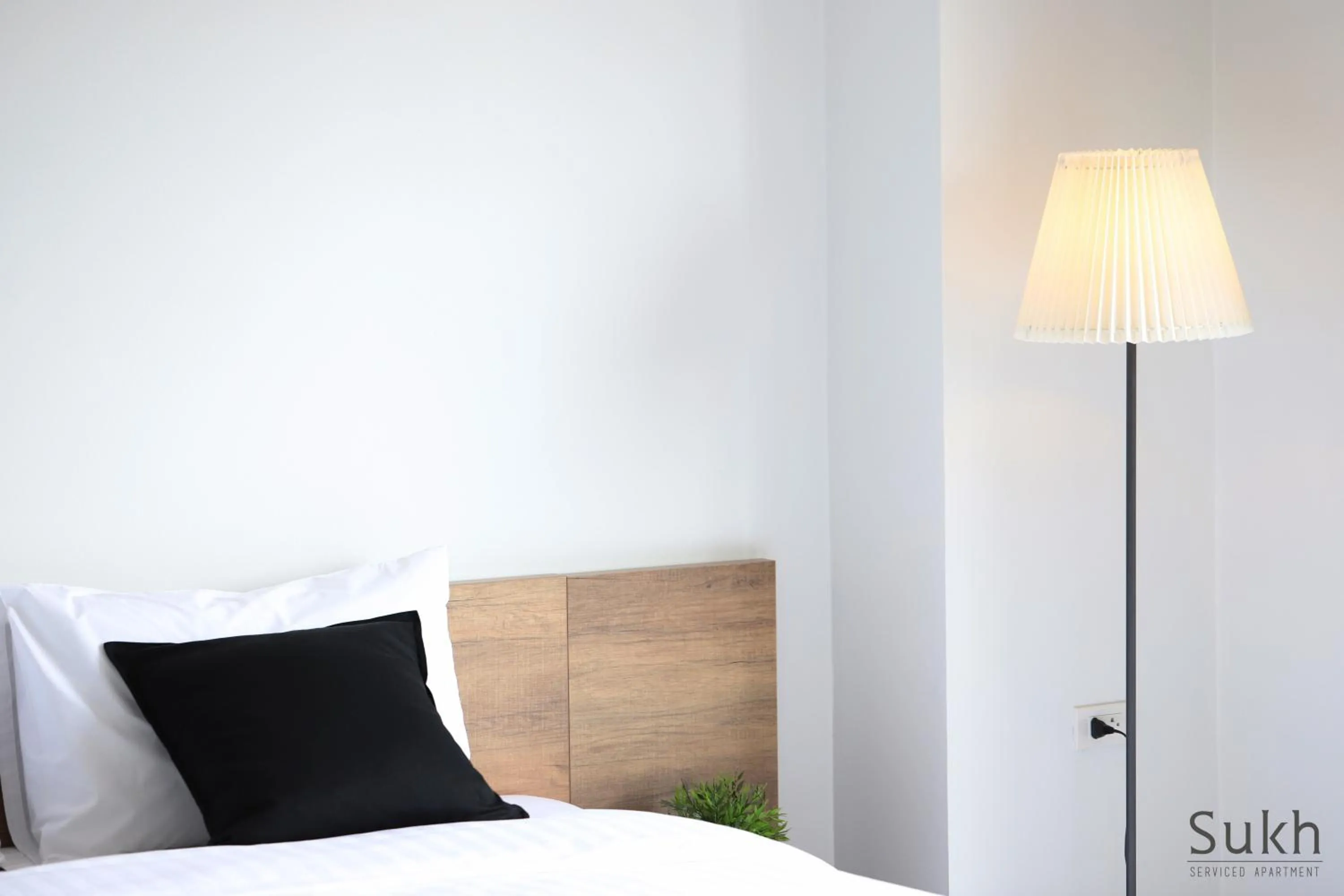 Bed in Sukh Serviced Apartment