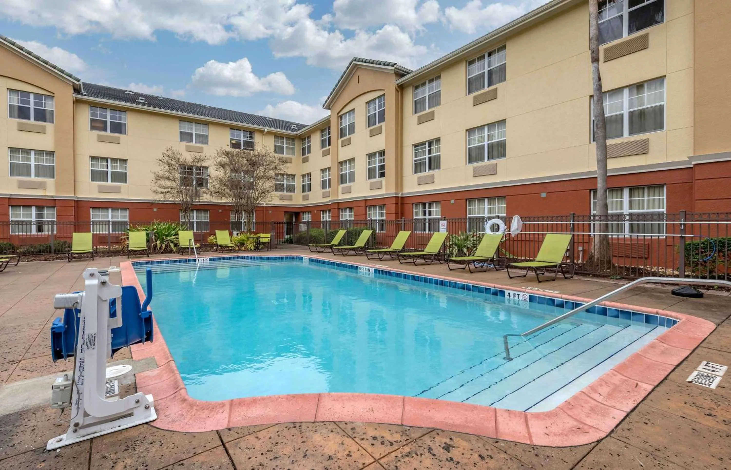 Pool view in Extended Stay America Suites - Orlando - Southpark - Commodity Circle