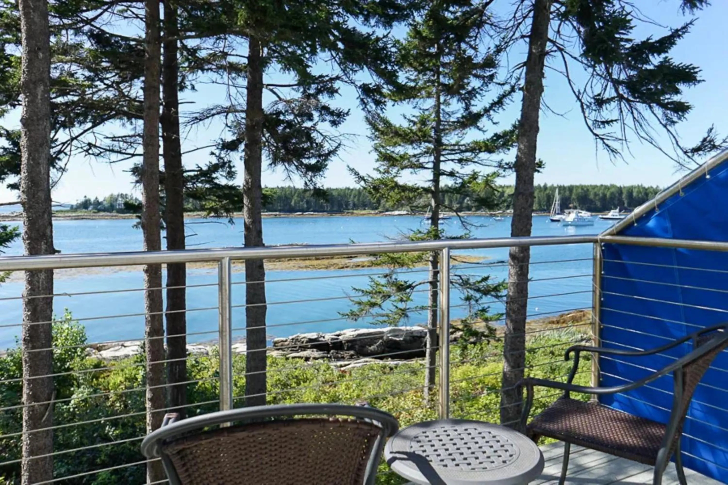 Balcony/Terrace in Sebasco Harbor Resort & Golf Club