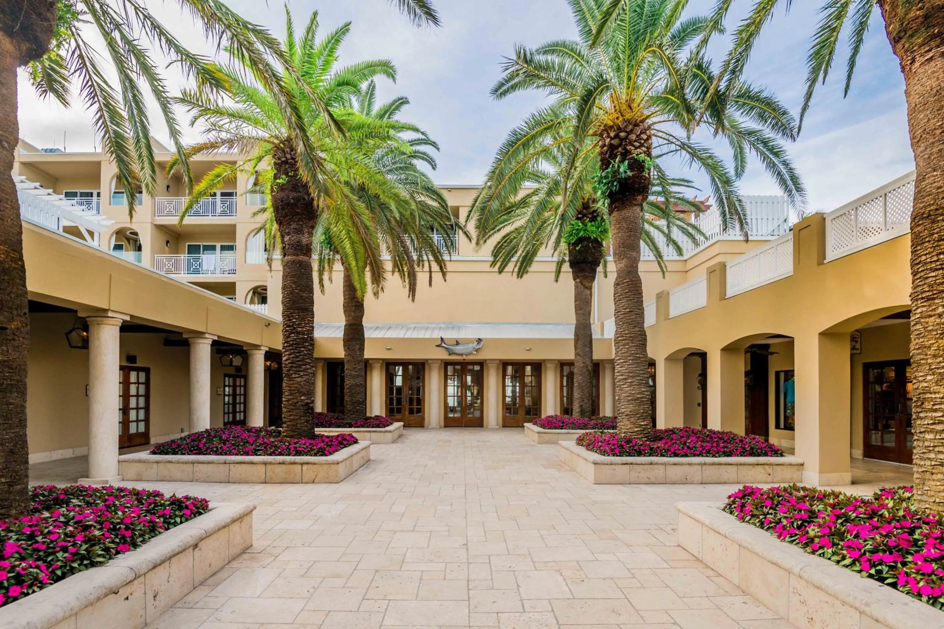 Inner courtyard view in Cheeca Lodge & Spa