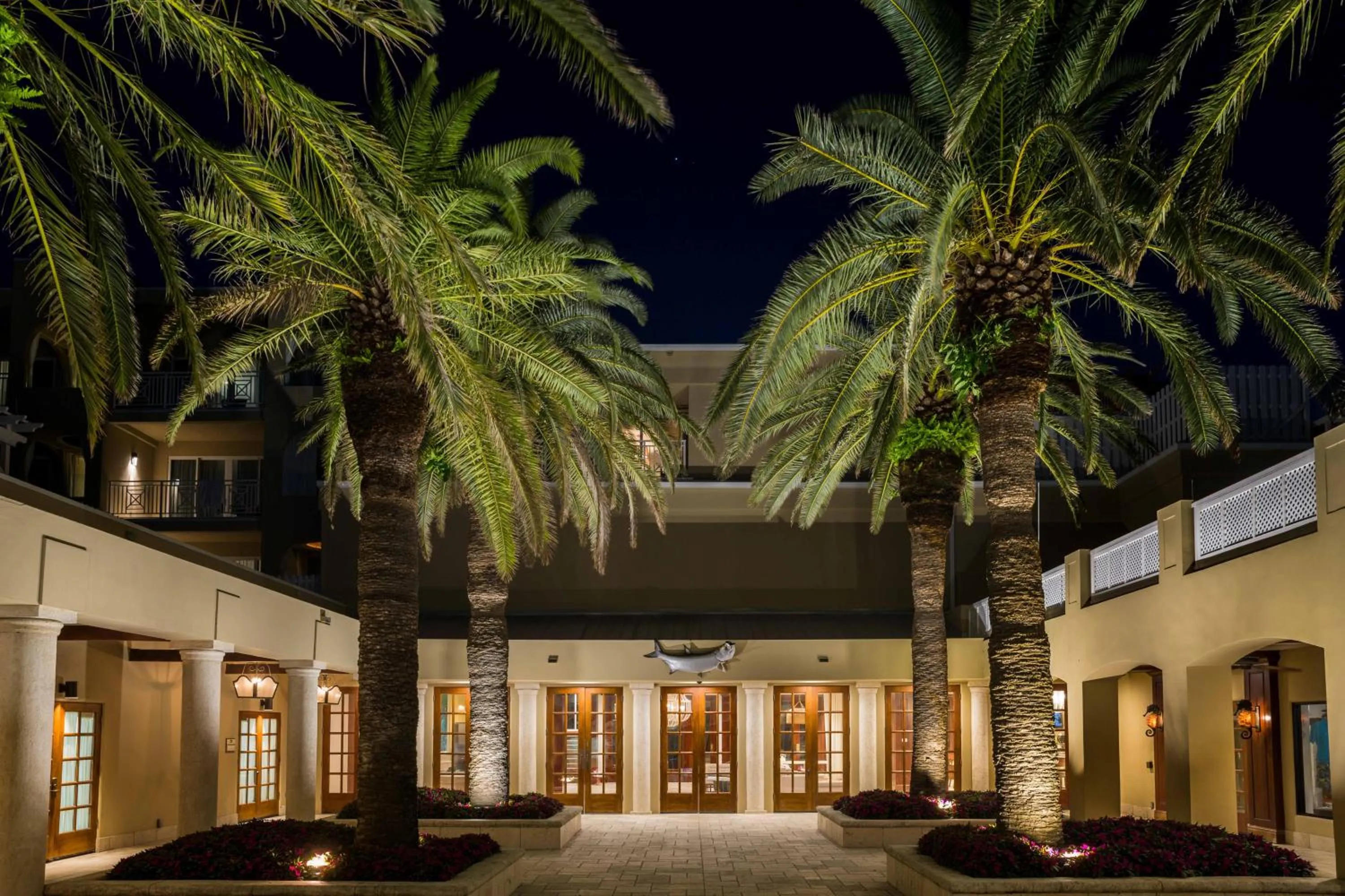 Inner courtyard view in Cheeca Lodge & Spa