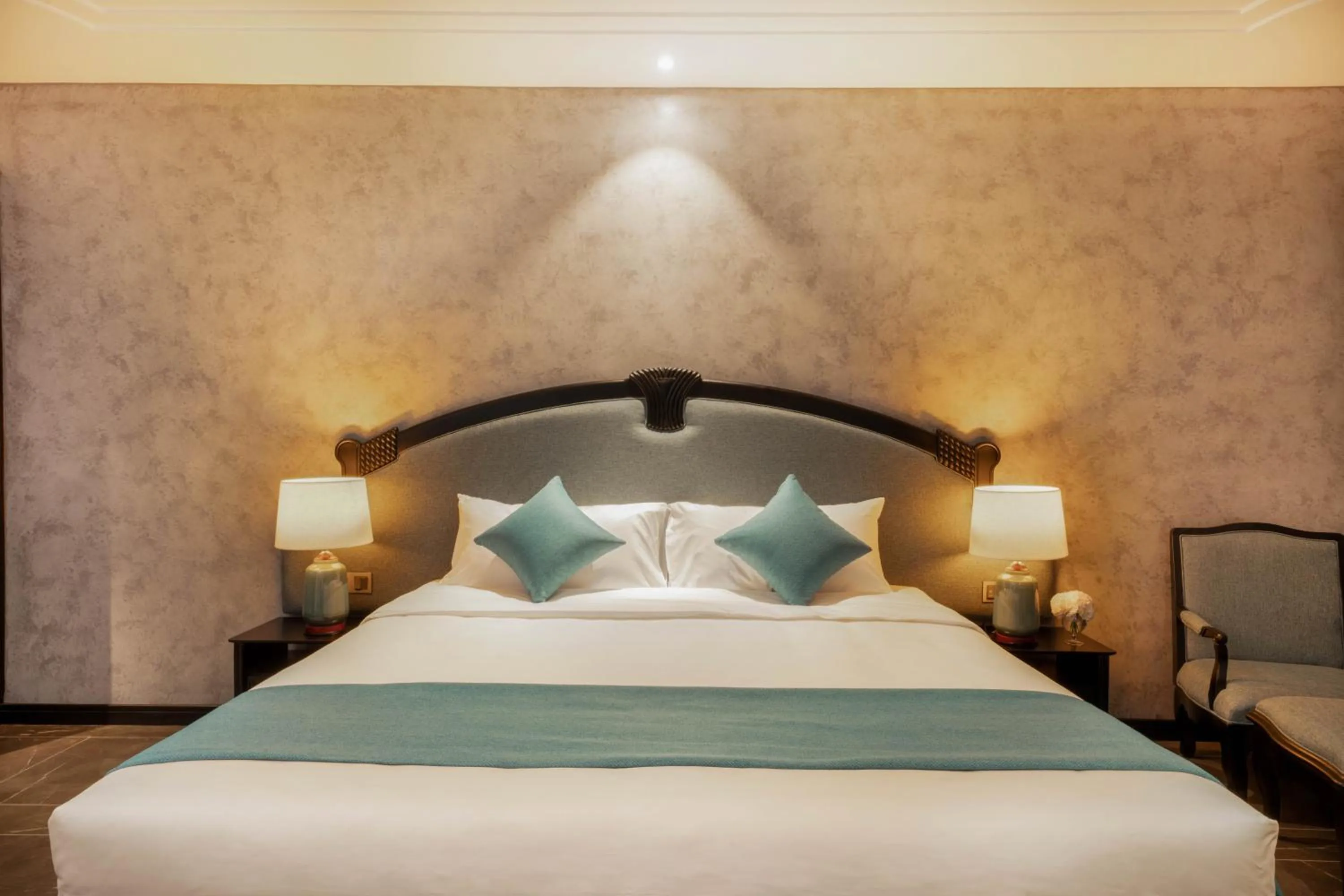 Bed in Dankbaar Resort Quy Nhon