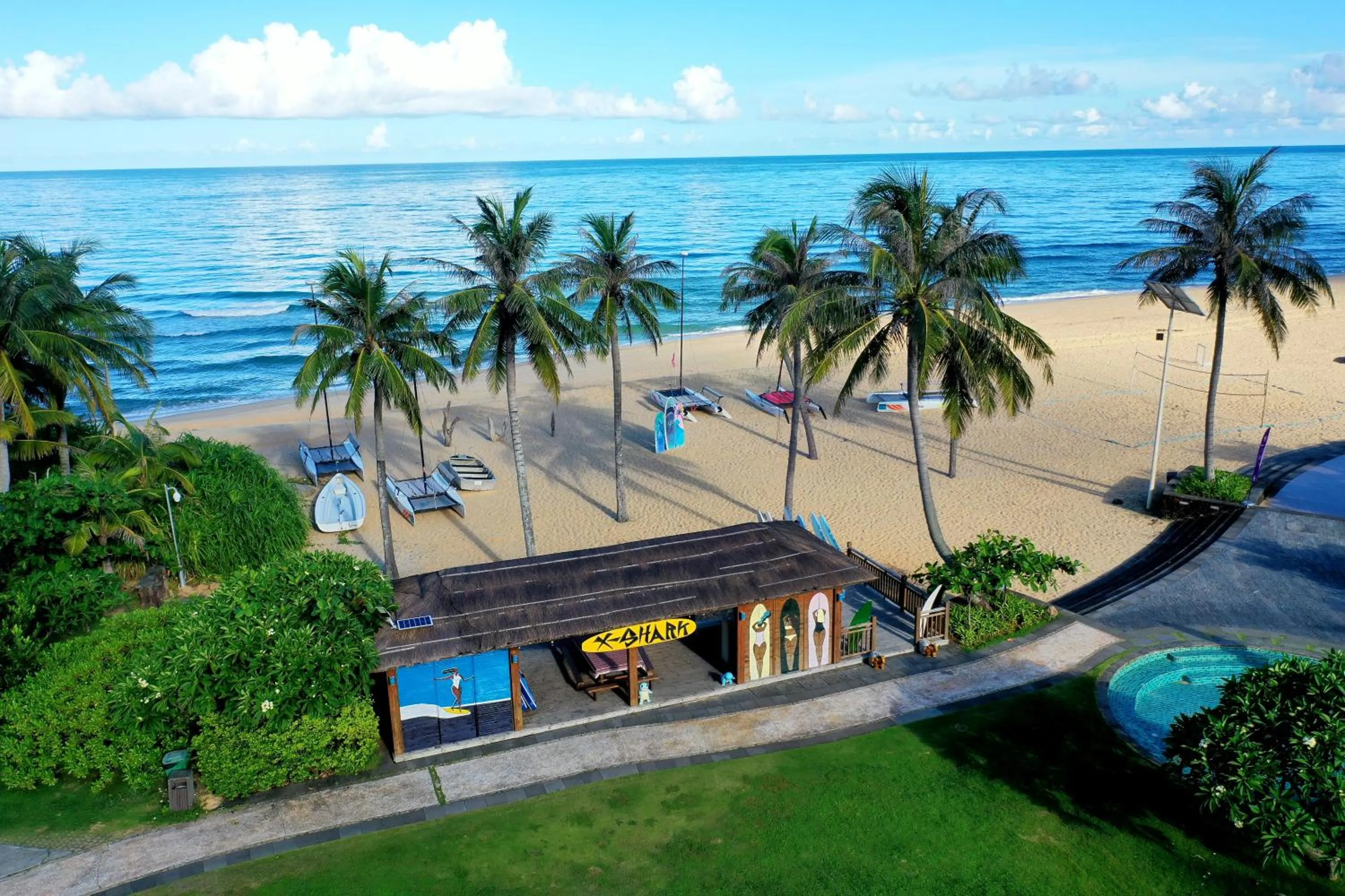 Sea view in Narada Resort & Spa Perfume Bay Sanya - All Villas