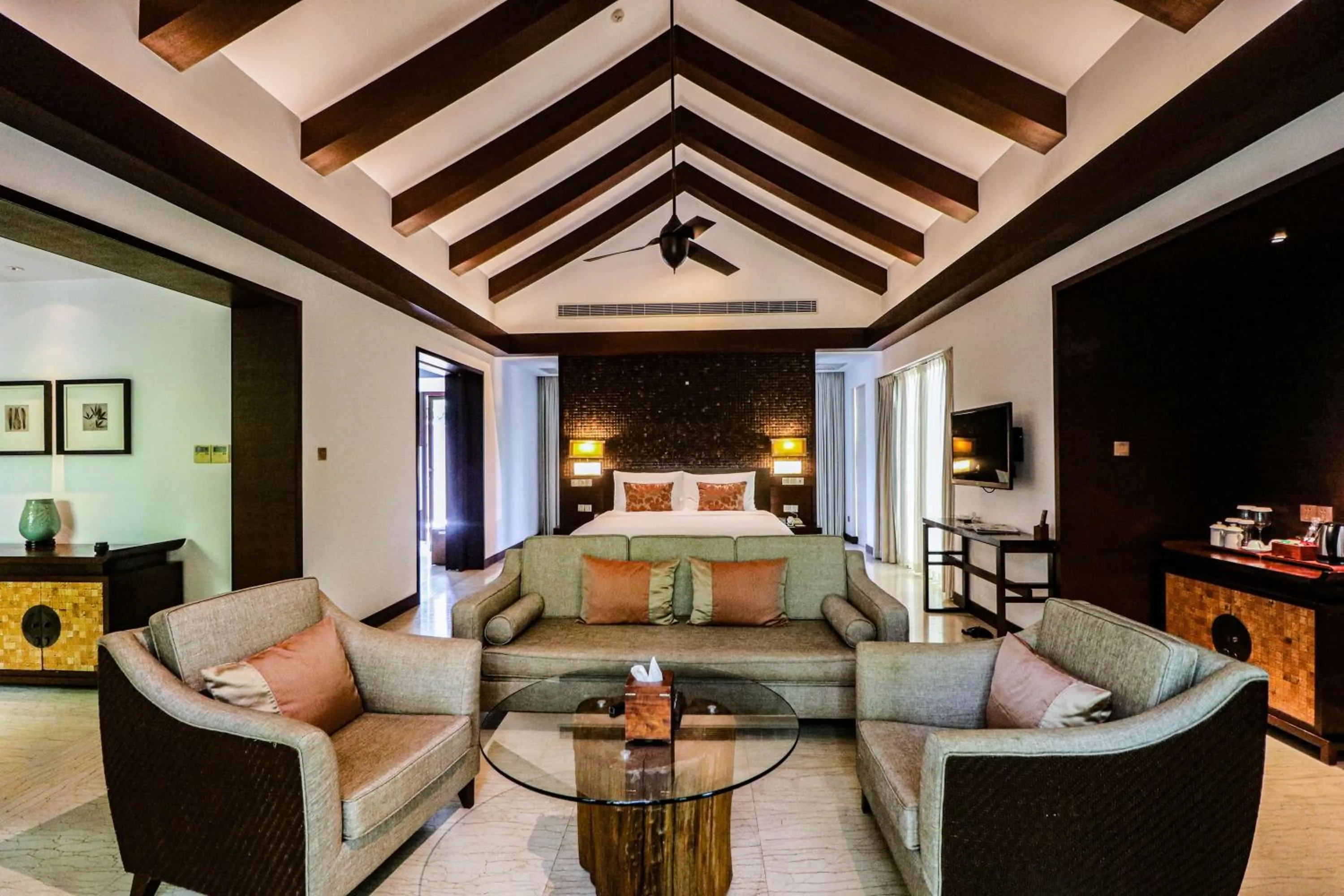 Seating area in Narada Resort & Spa Perfume Bay Sanya - All Villas