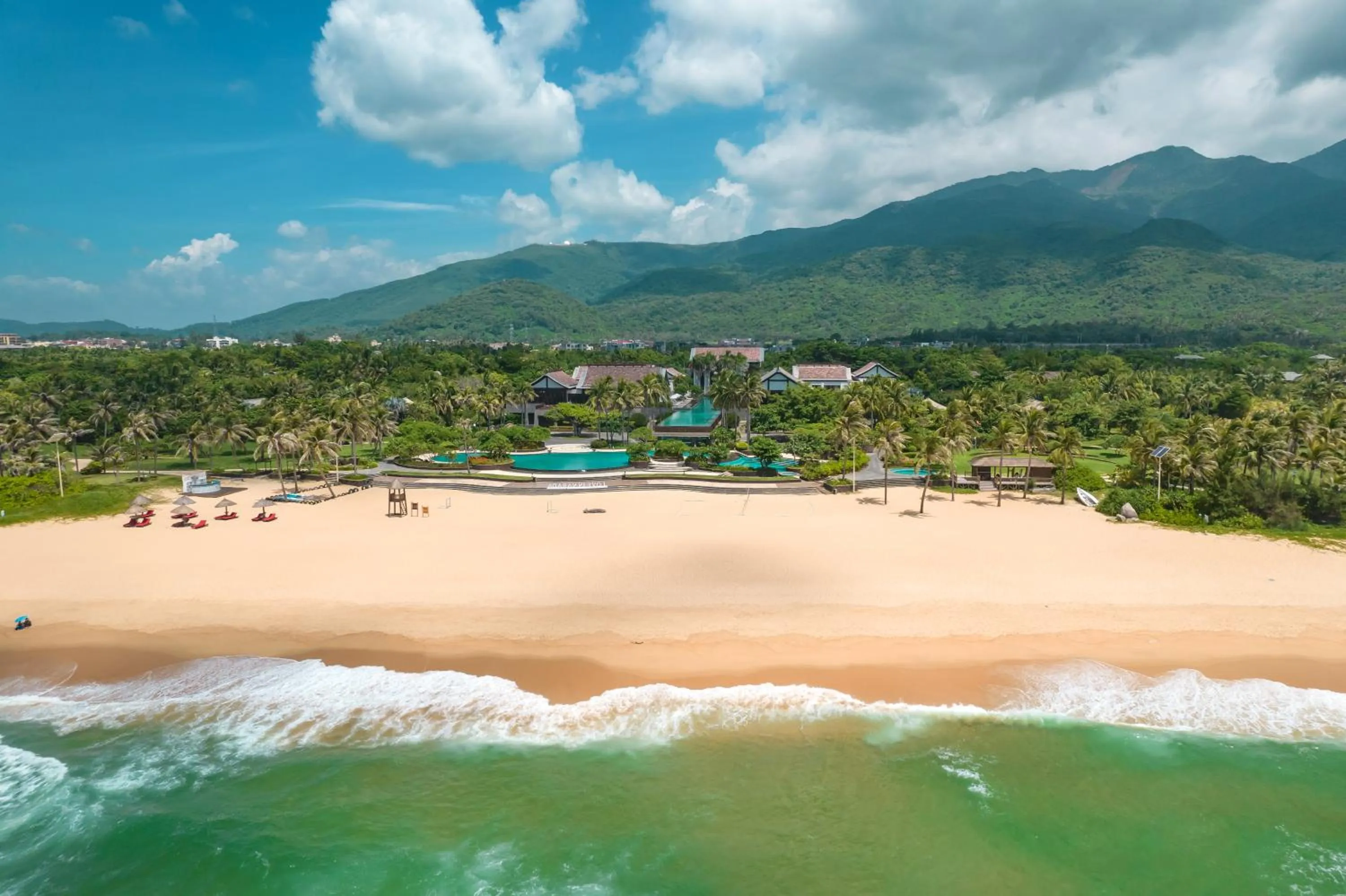 Bird's eye view in Narada Resort & Spa Perfume Bay Sanya - All Villas