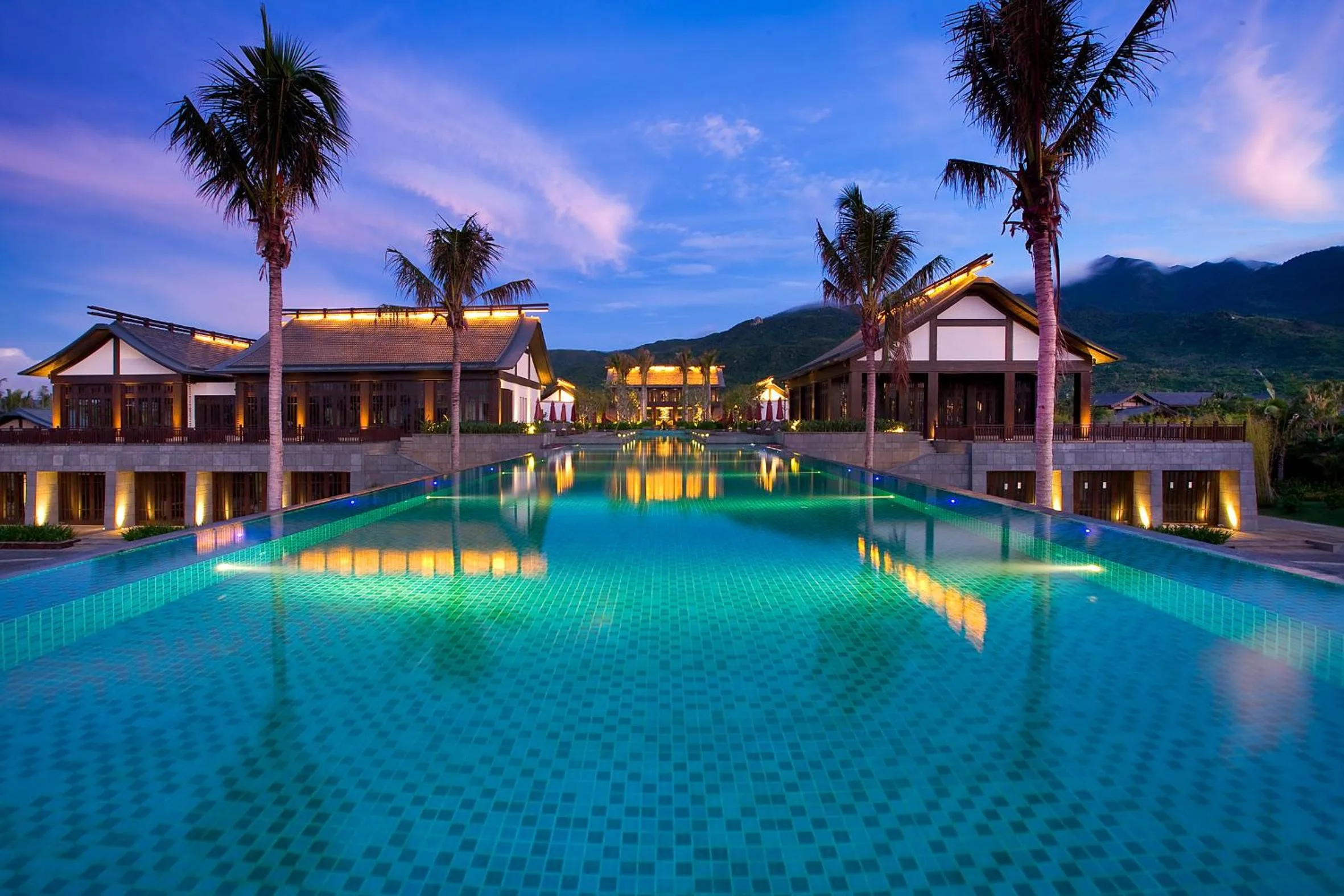 Pool view in Narada Resort & Spa Perfume Bay Sanya - All Villas
