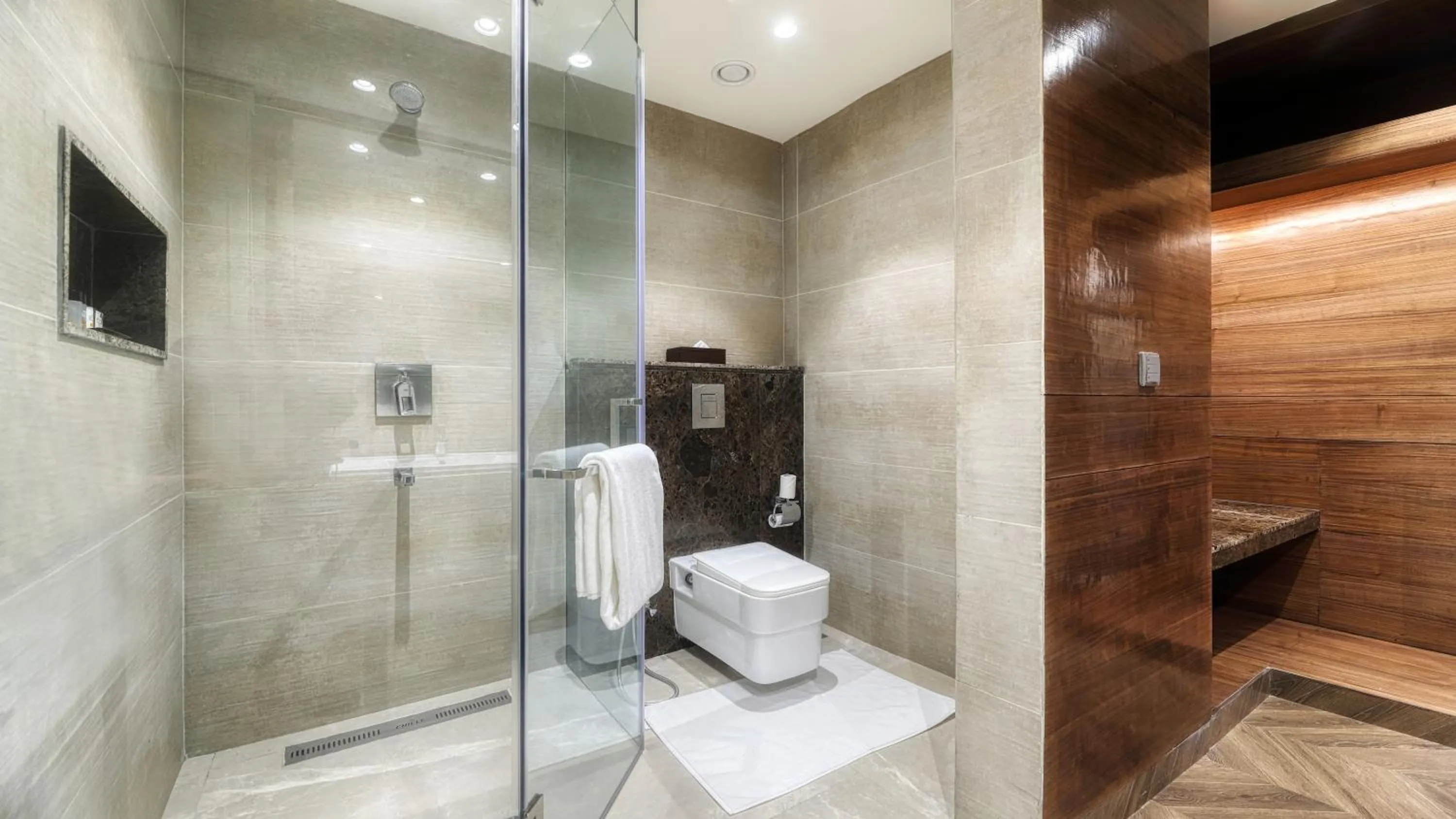 Shower in Ramada Gurgaon Central