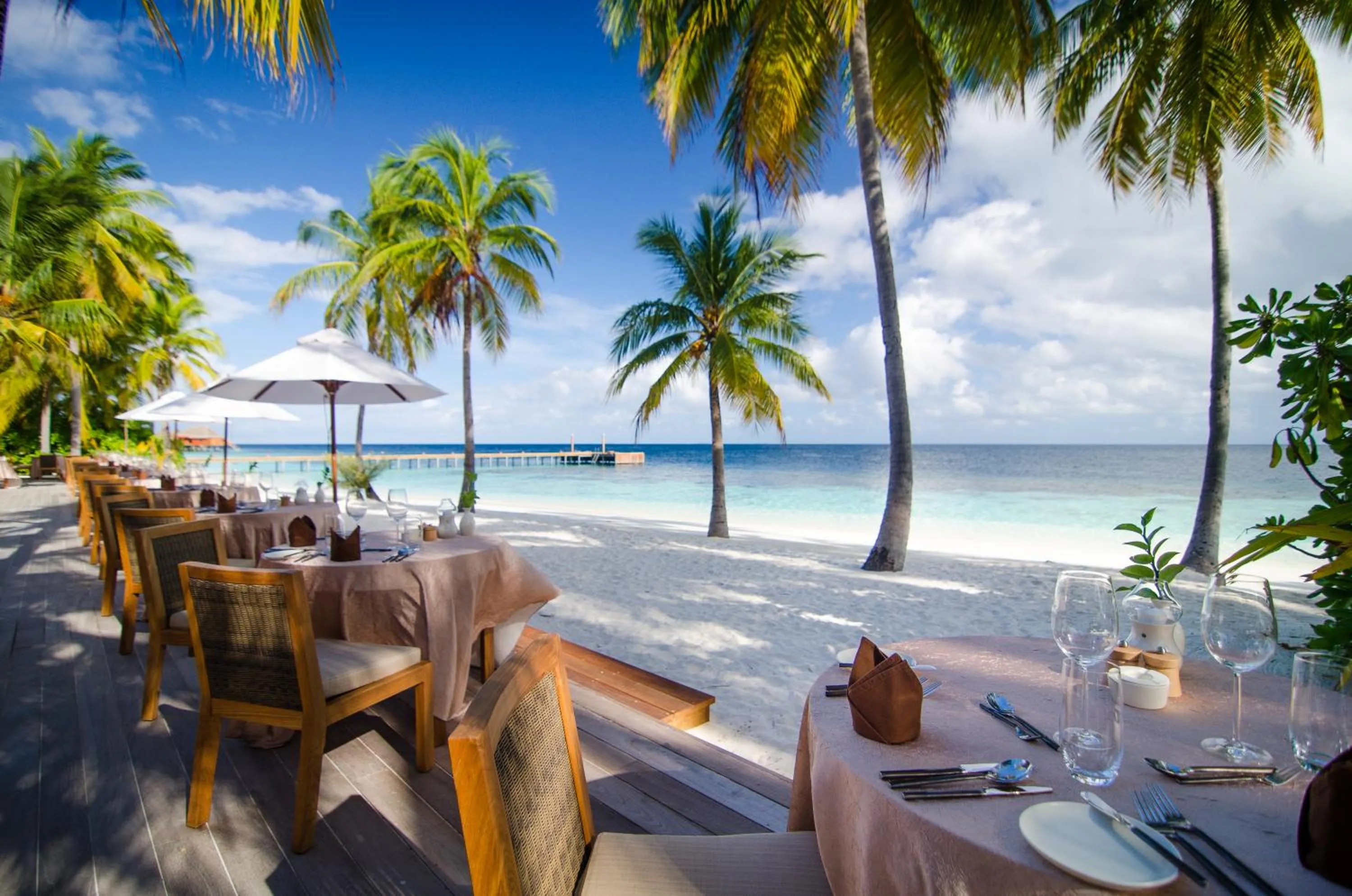Restaurant/places to eat in V Villas Maldives at Mirihi - MGallery Collection