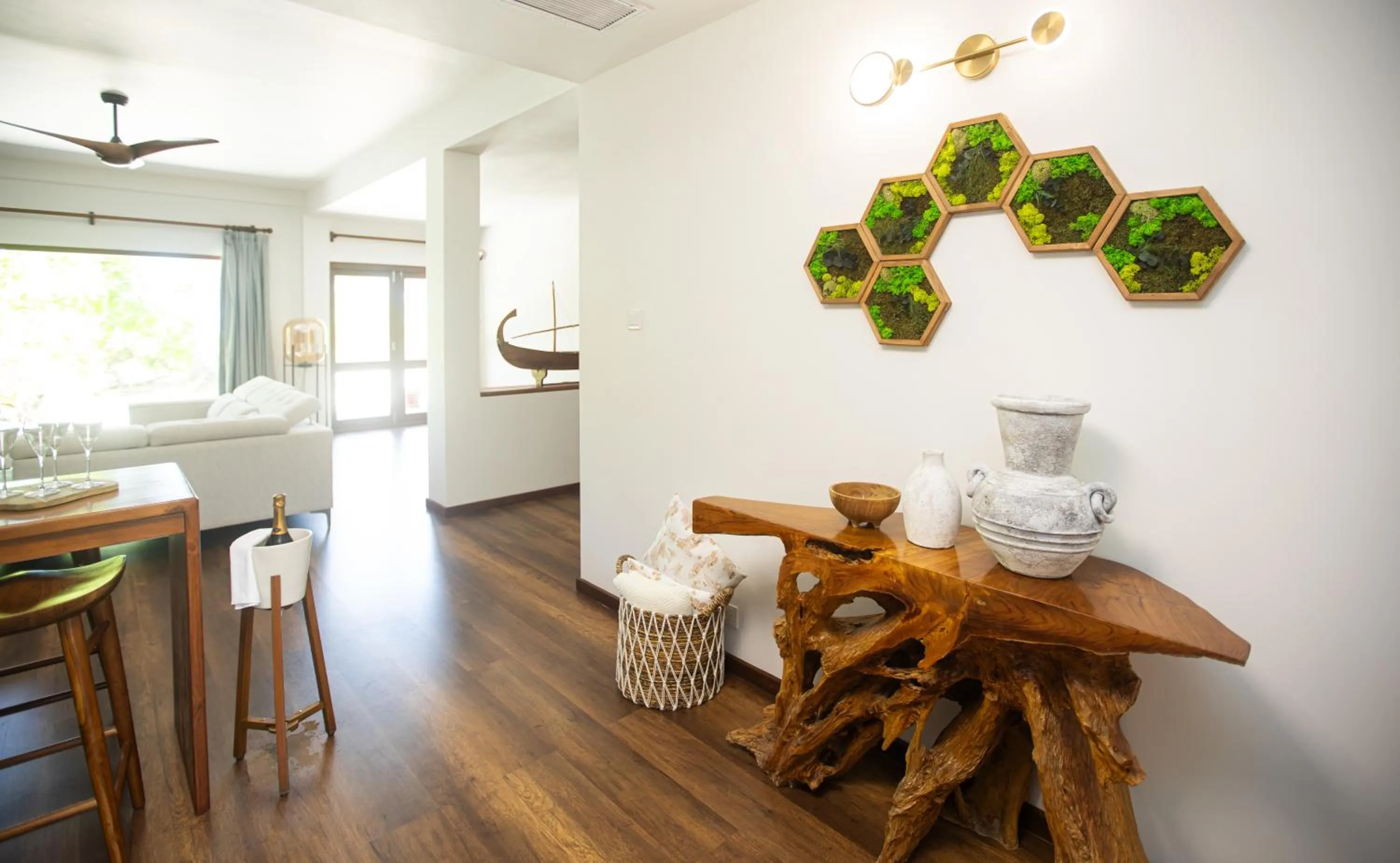 Dining area in V Villas Maldives at Mirihi - MGallery Collection