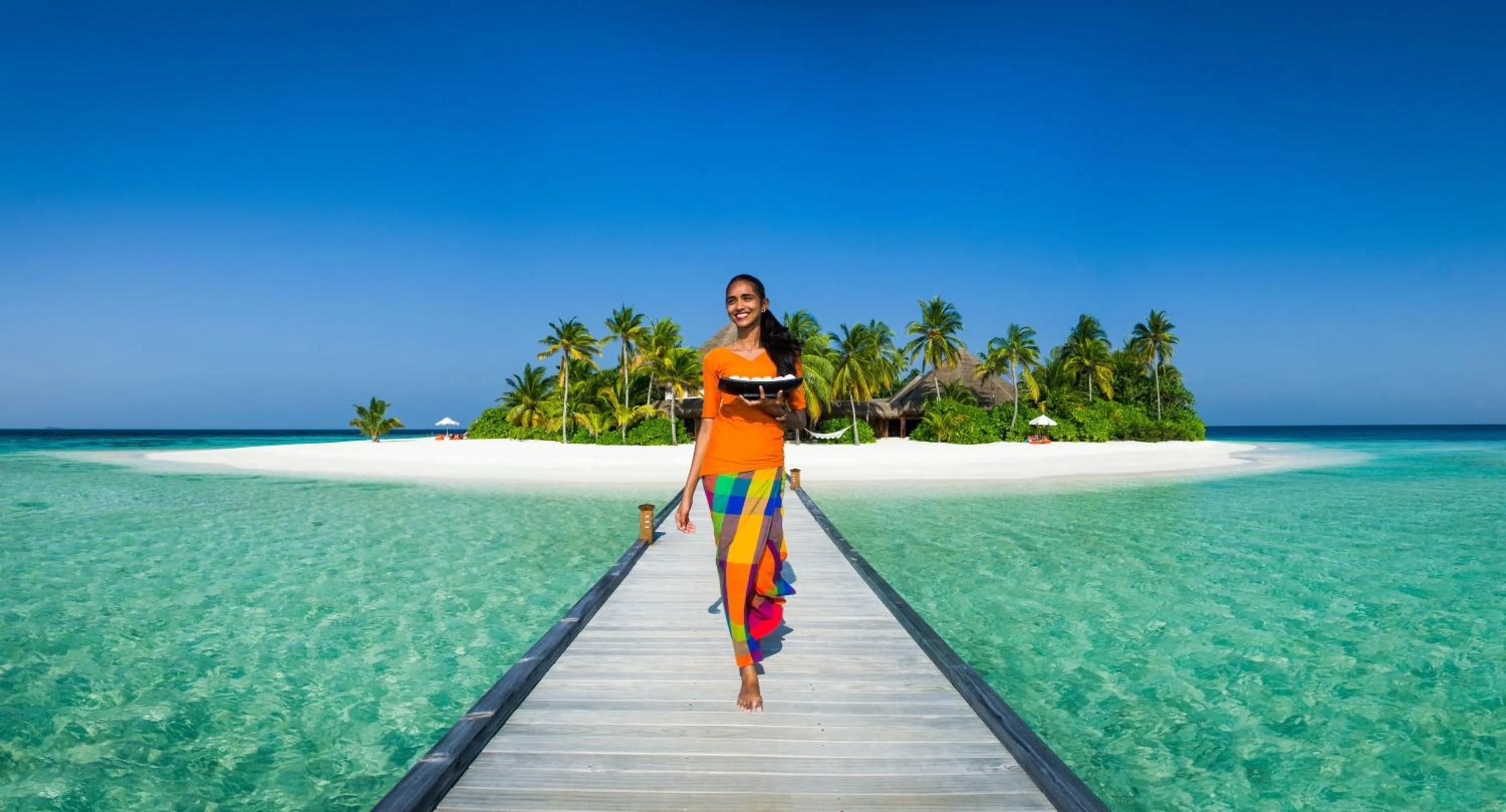 Staff in V Villas Maldives at Mirihi - MGallery Collection