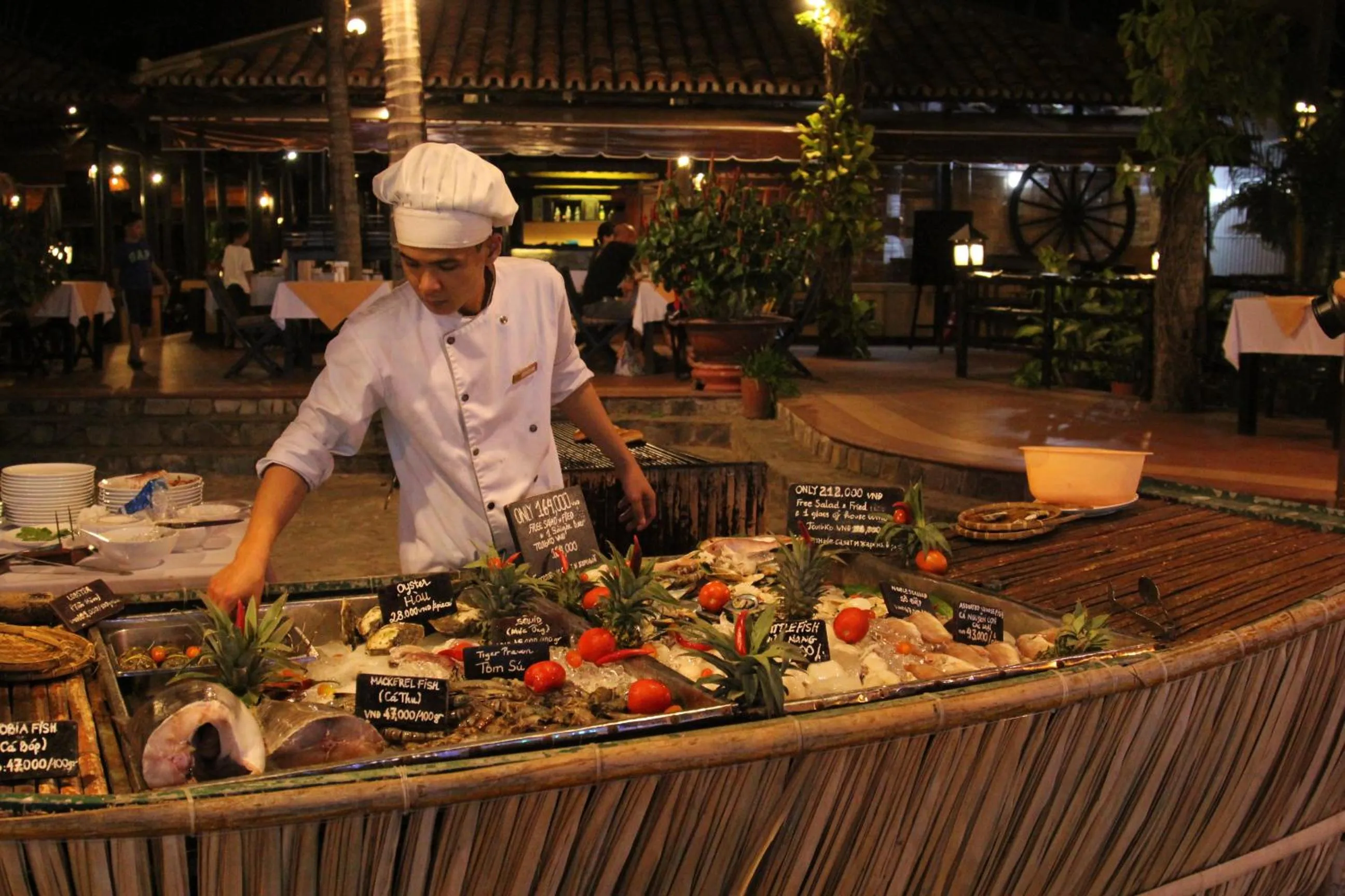 BBQ facilities in Seahorse Resort & Spa
