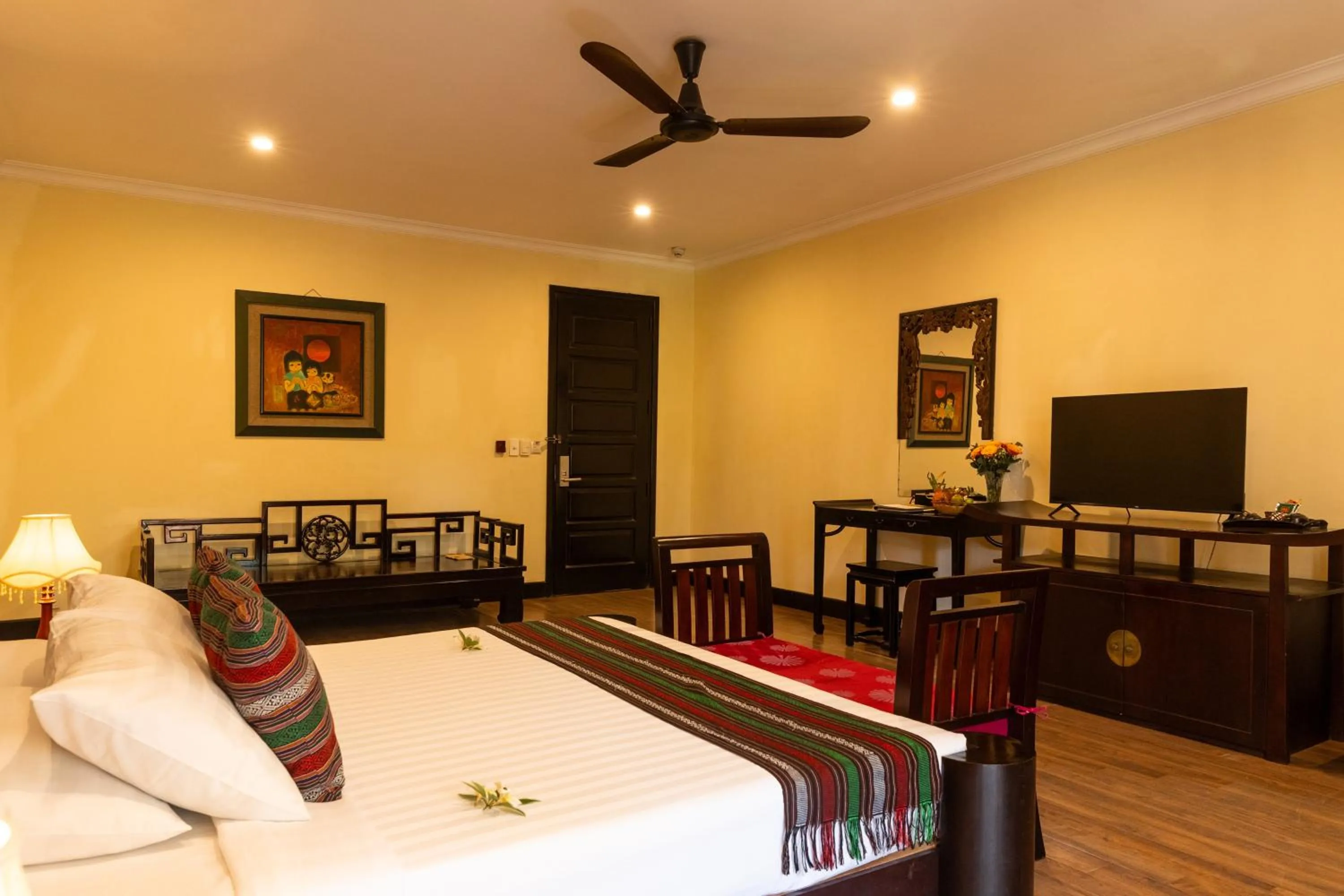 Bedroom in Seahorse Resort & Spa