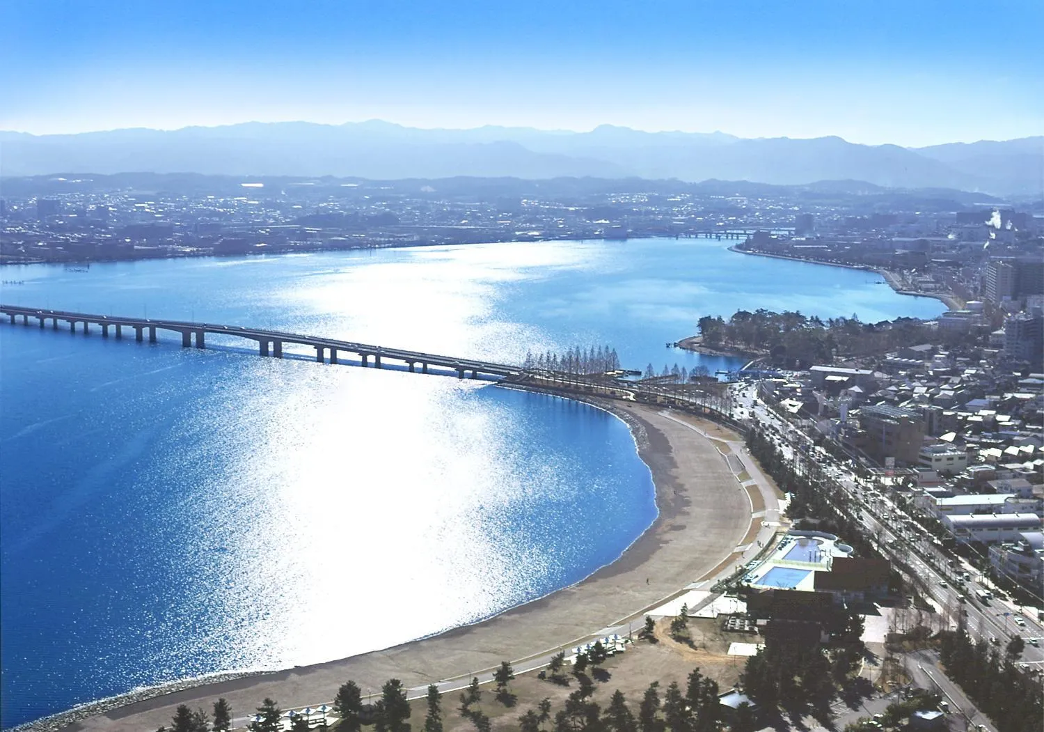 View (from property/room) in Lake Biwa Otsu Prince Hotel