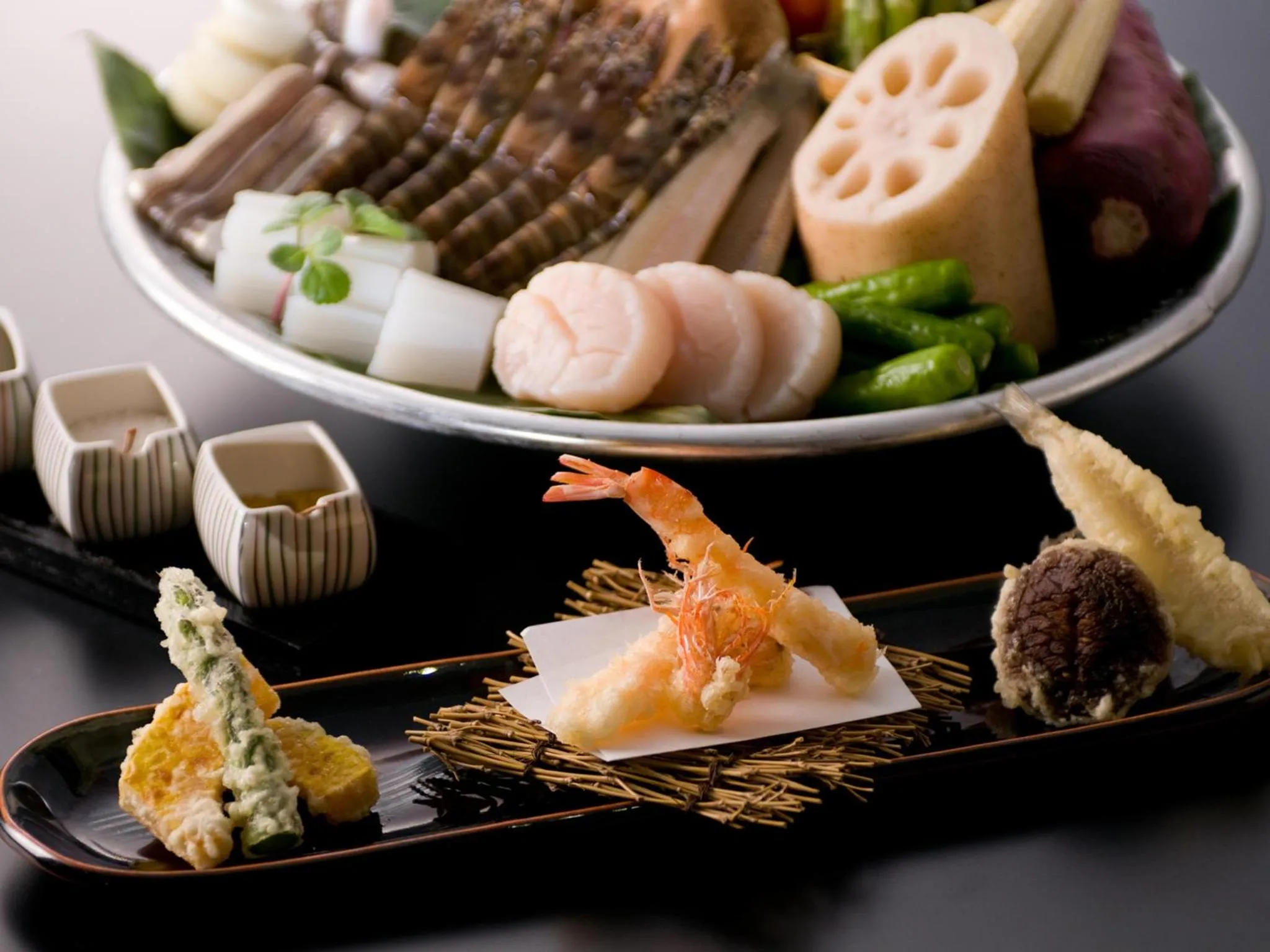 Food close-up in Lake Biwa Otsu Prince Hotel