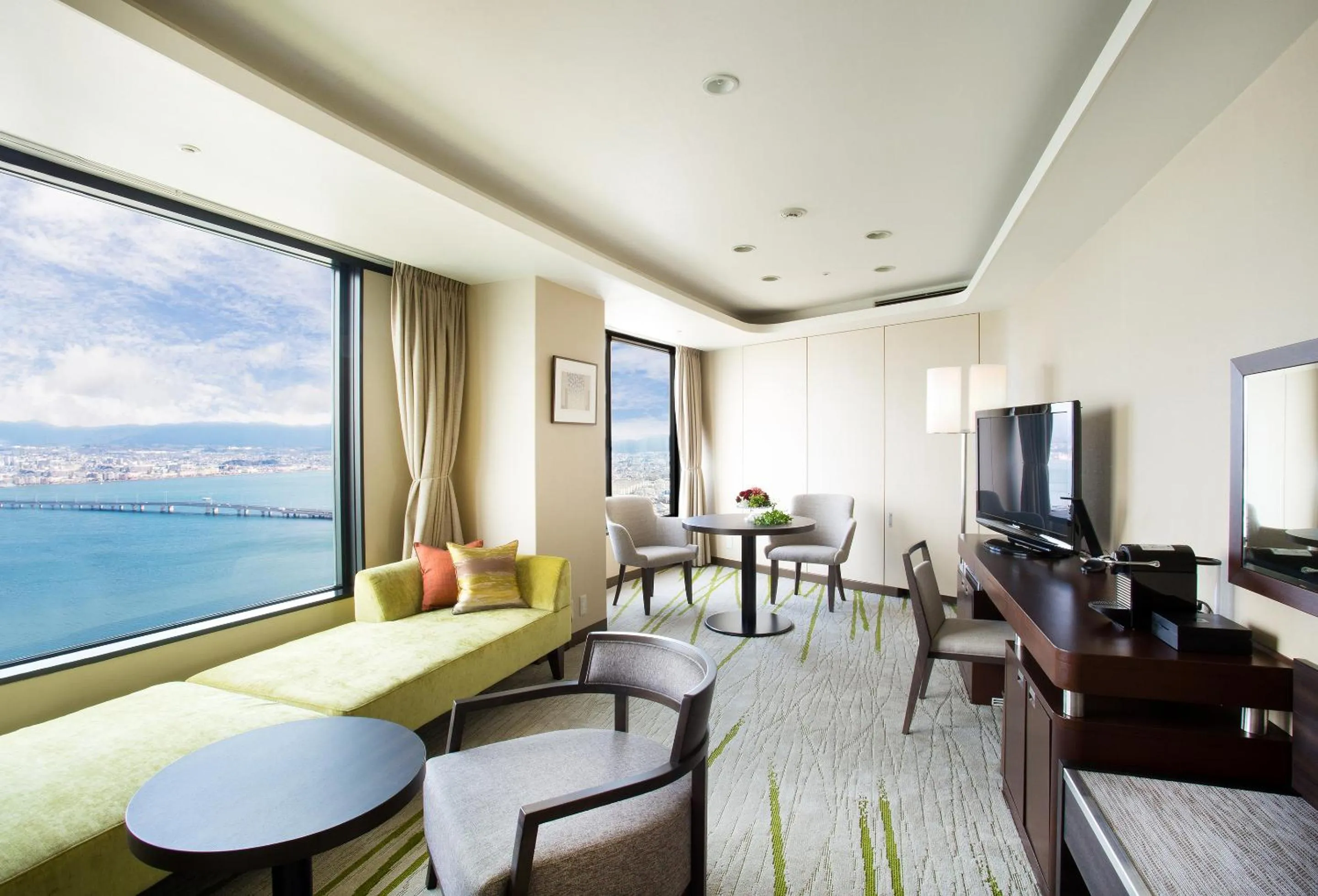 Lake view in Lake Biwa Otsu Prince Hotel