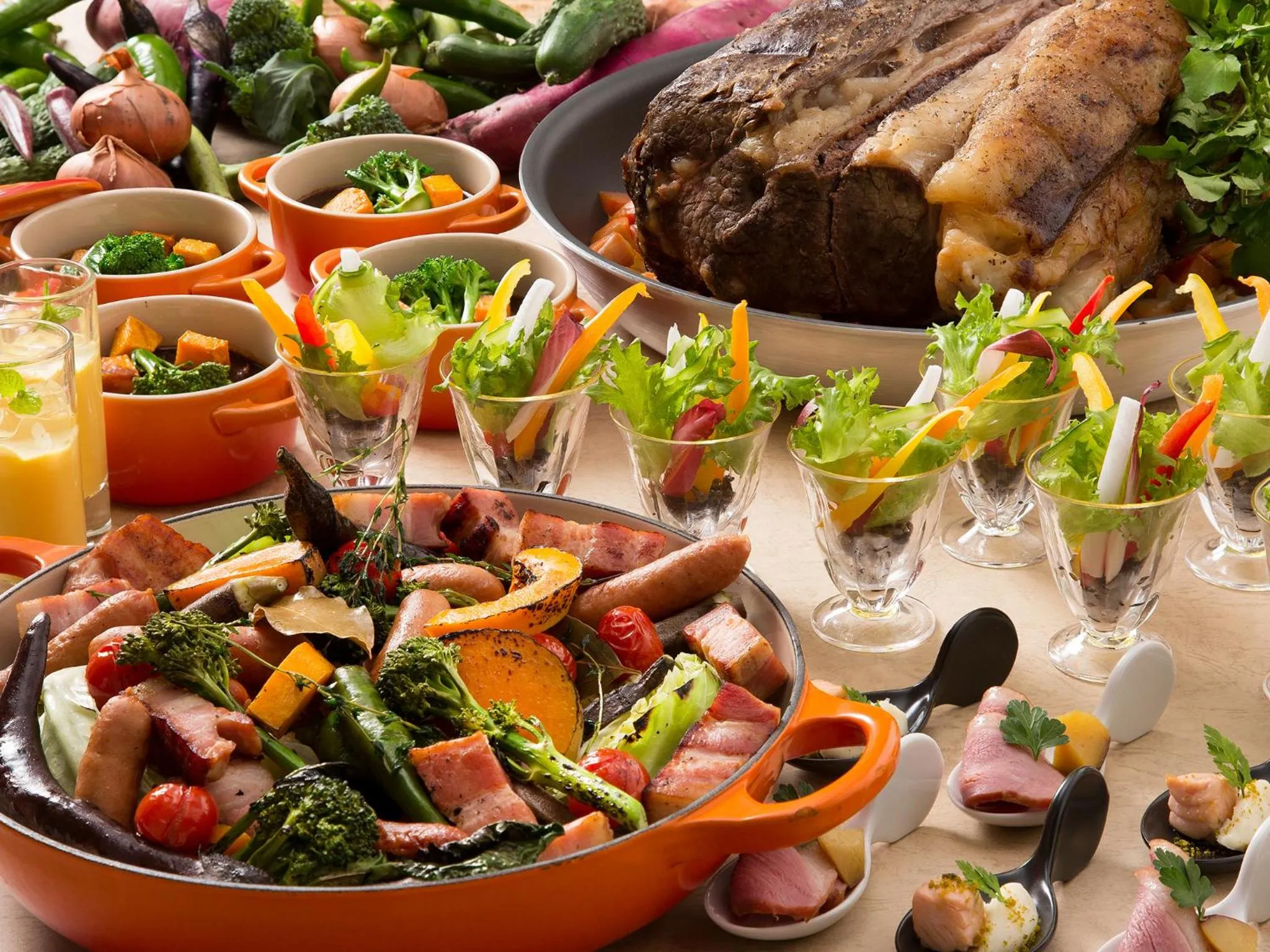 Food close-up in Lake Biwa Otsu Prince Hotel