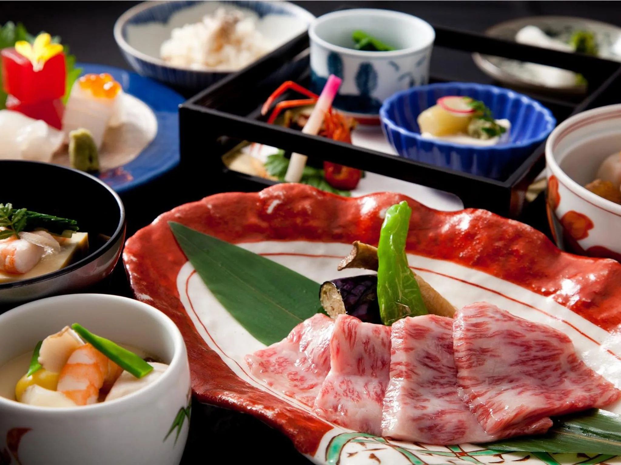 Food close-up in Lake Biwa Otsu Prince Hotel