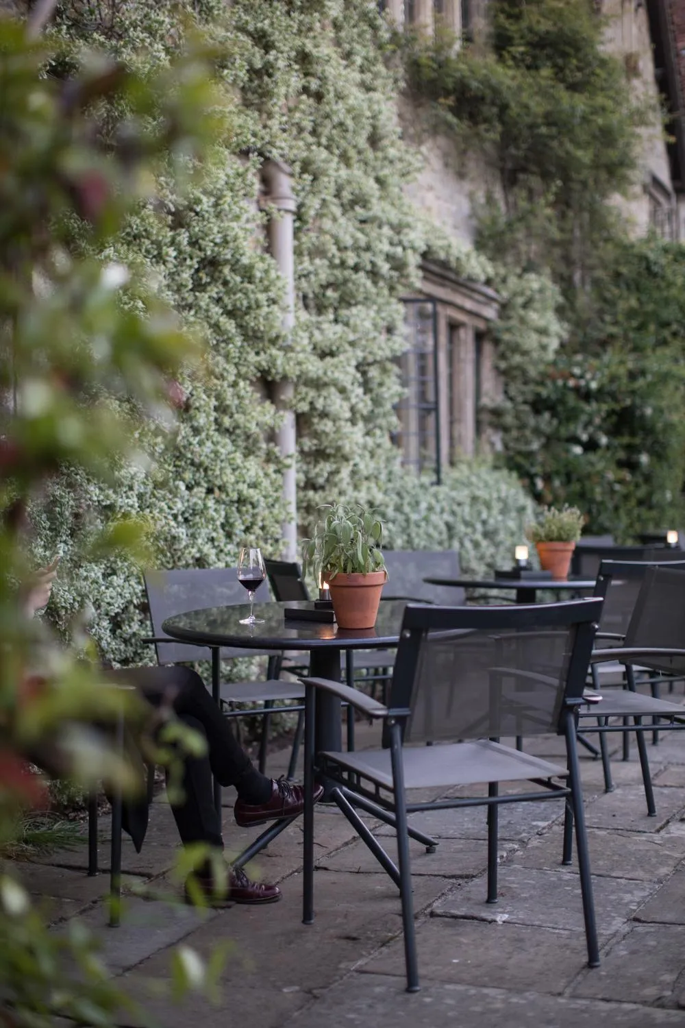 Patio in Le Manoir aux Quat'Saisons, A Belmond Hotel, Oxfordshire