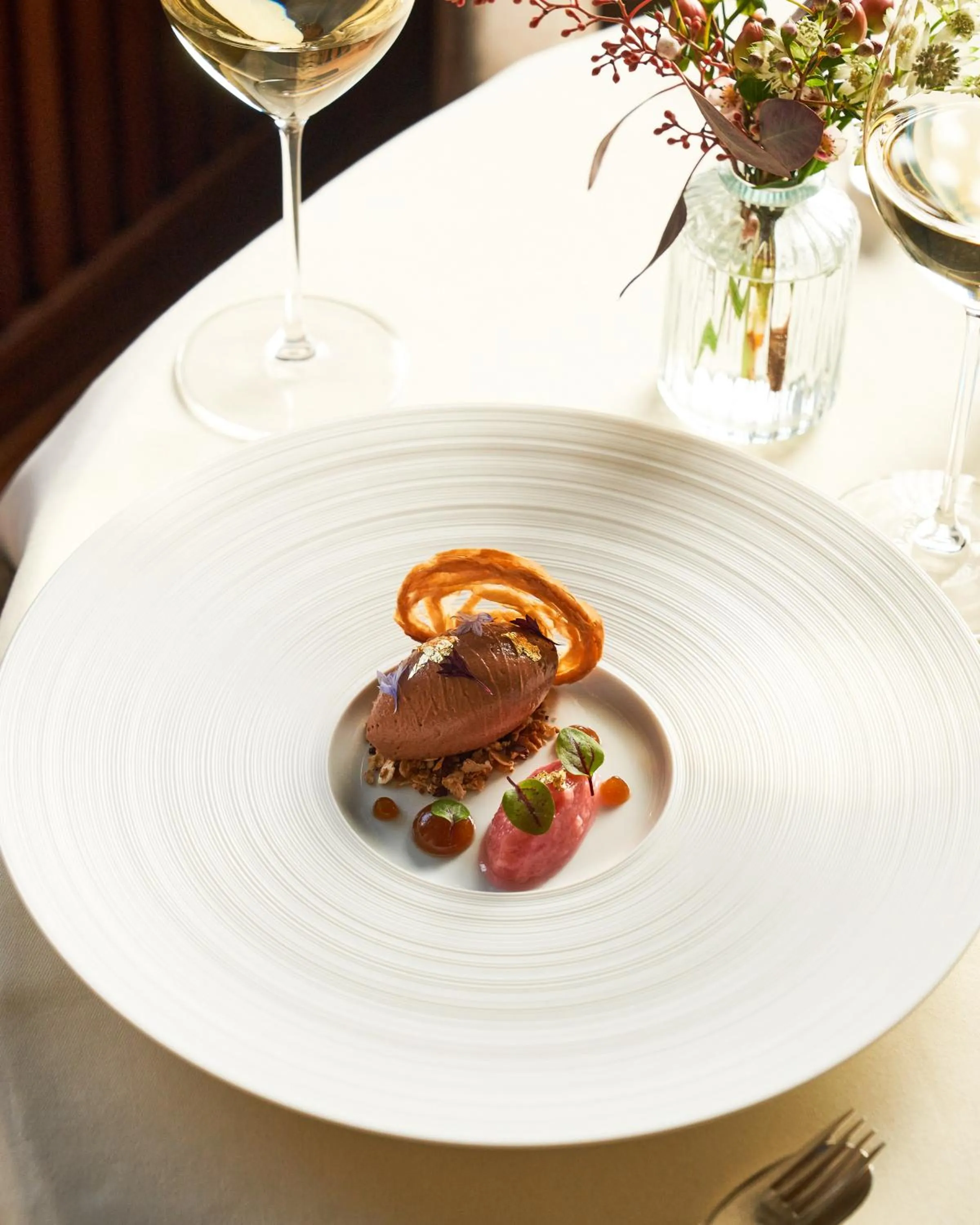 Food in Le Manoir aux Quat'Saisons, A Belmond Hotel, Oxfordshire