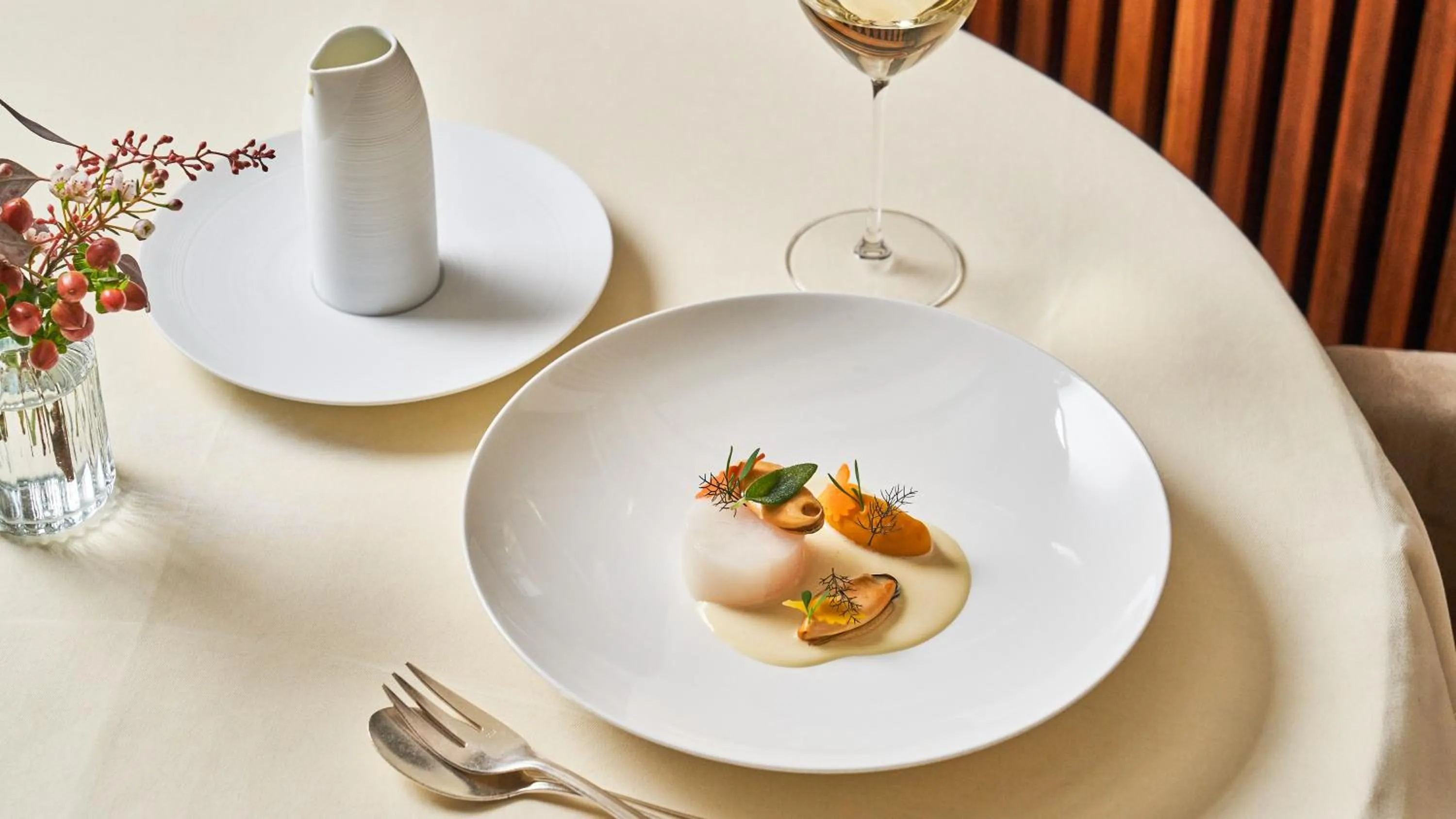 Food in Le Manoir aux Quat'Saisons, A Belmond Hotel, Oxfordshire